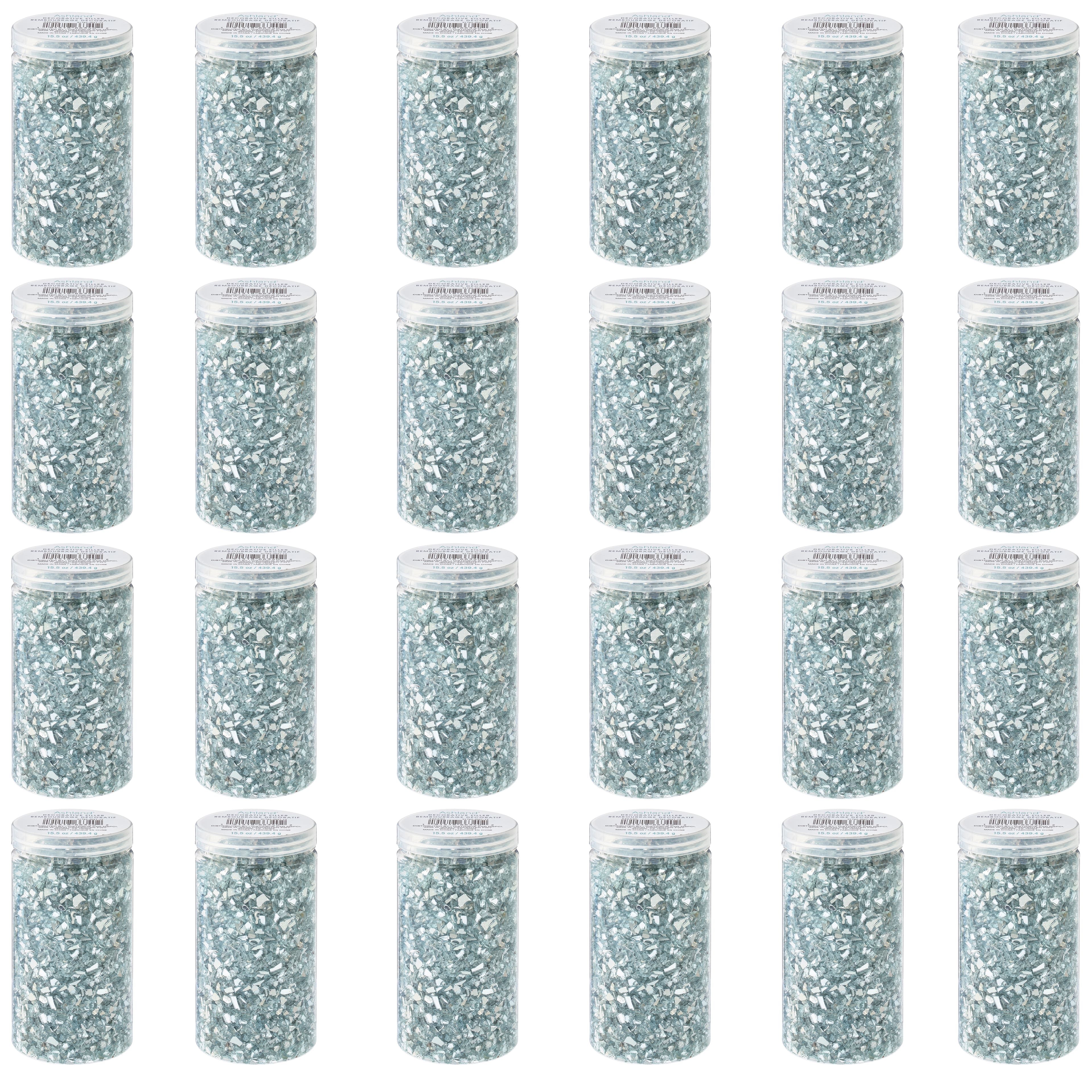 12 Pack: Clear Crushed Glass by Ashland®