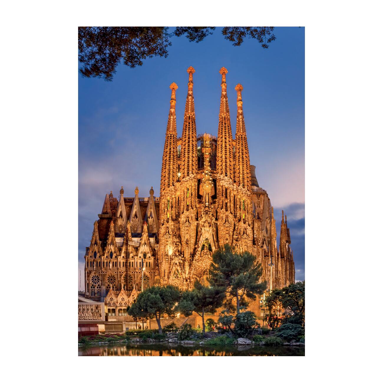 Sagrada Familia 1,000 Piece Jigsaw Puzzle