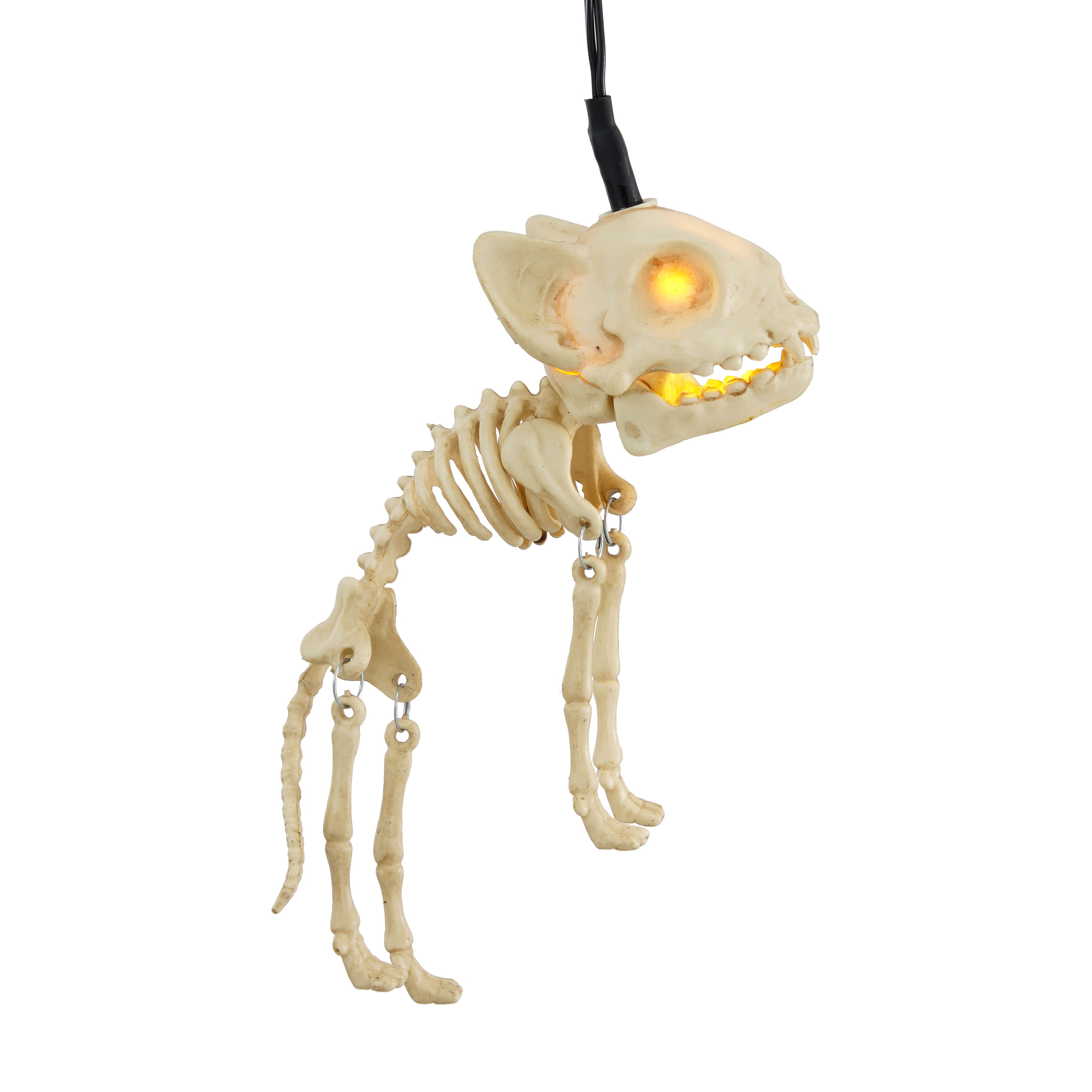 8ct. Skeleton Cats Icon LED String Lights by Ashland&#xAE;