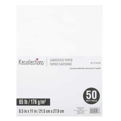 45 Pack: Linen Cardstock Paper by Recollections™, 12 x 12 