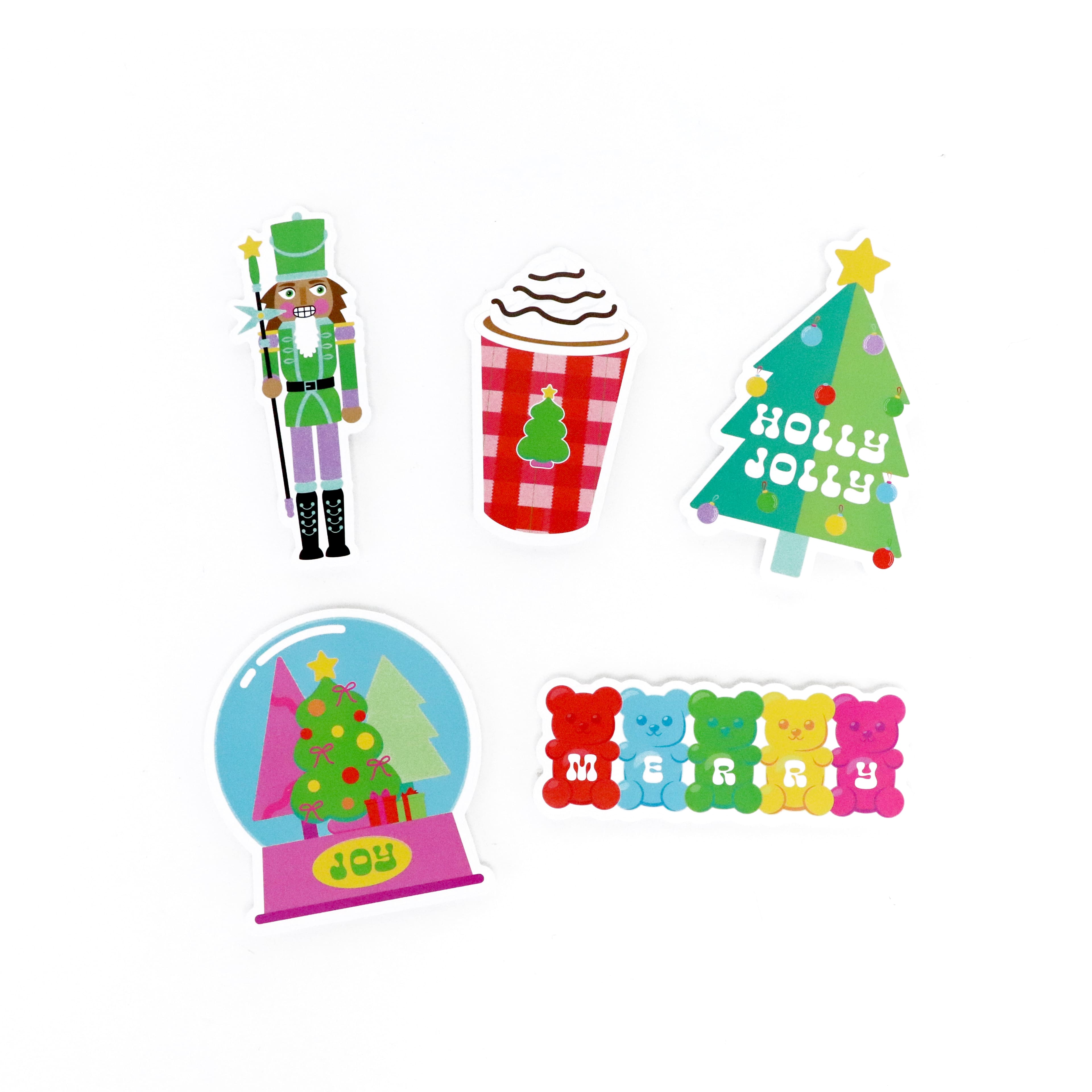Merry Xmas Vinyl Die-Cut Stickers by Recollections&#x2122;