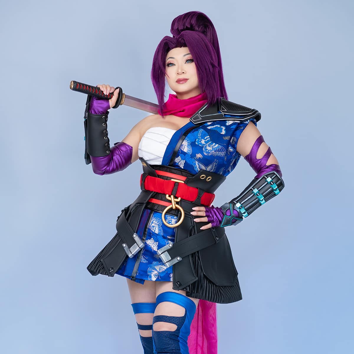 Cosplay by Yaya Han Red Matte 4-Way Stretch Fabric