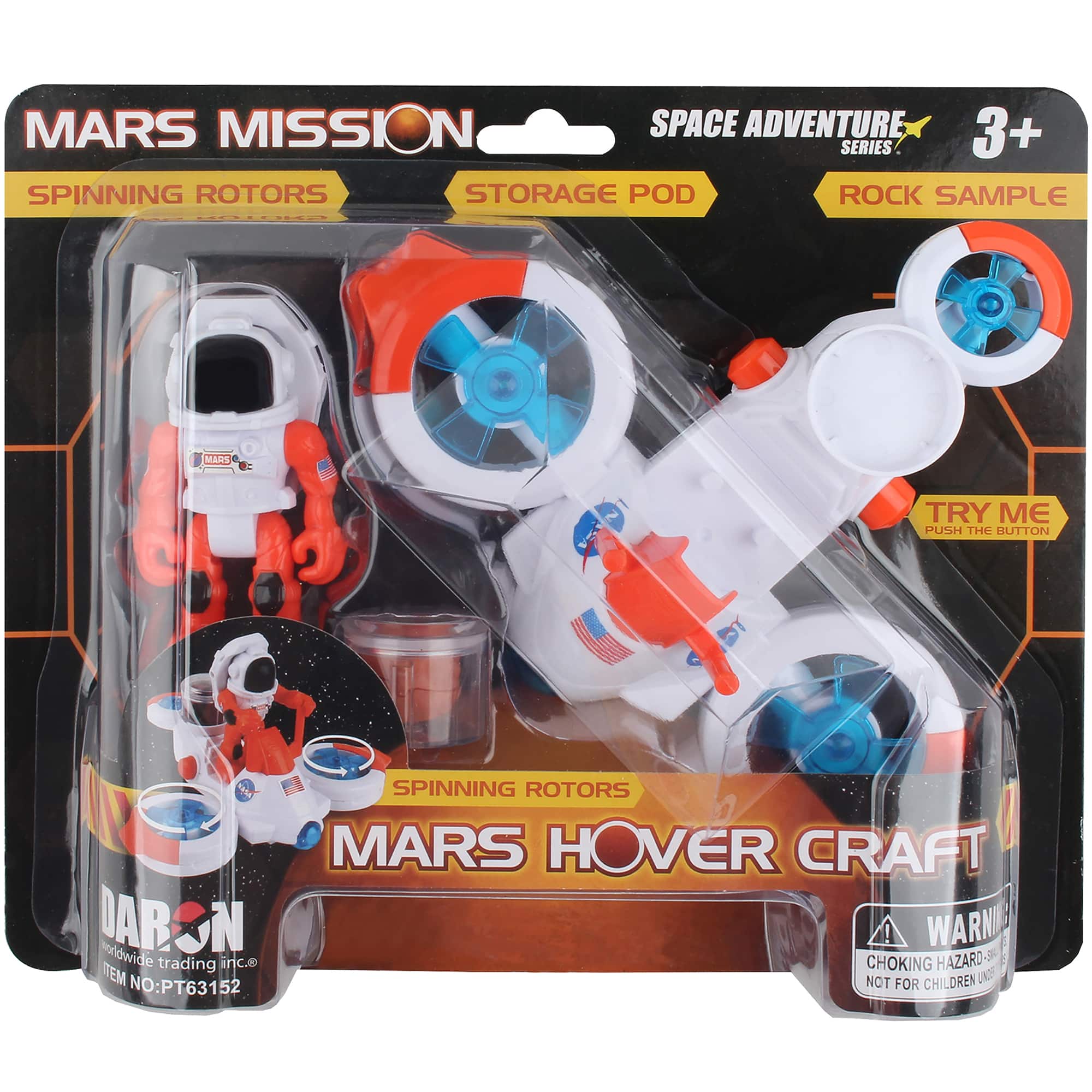 Daron NASA Mars Mission Mars Hover Craft Playset