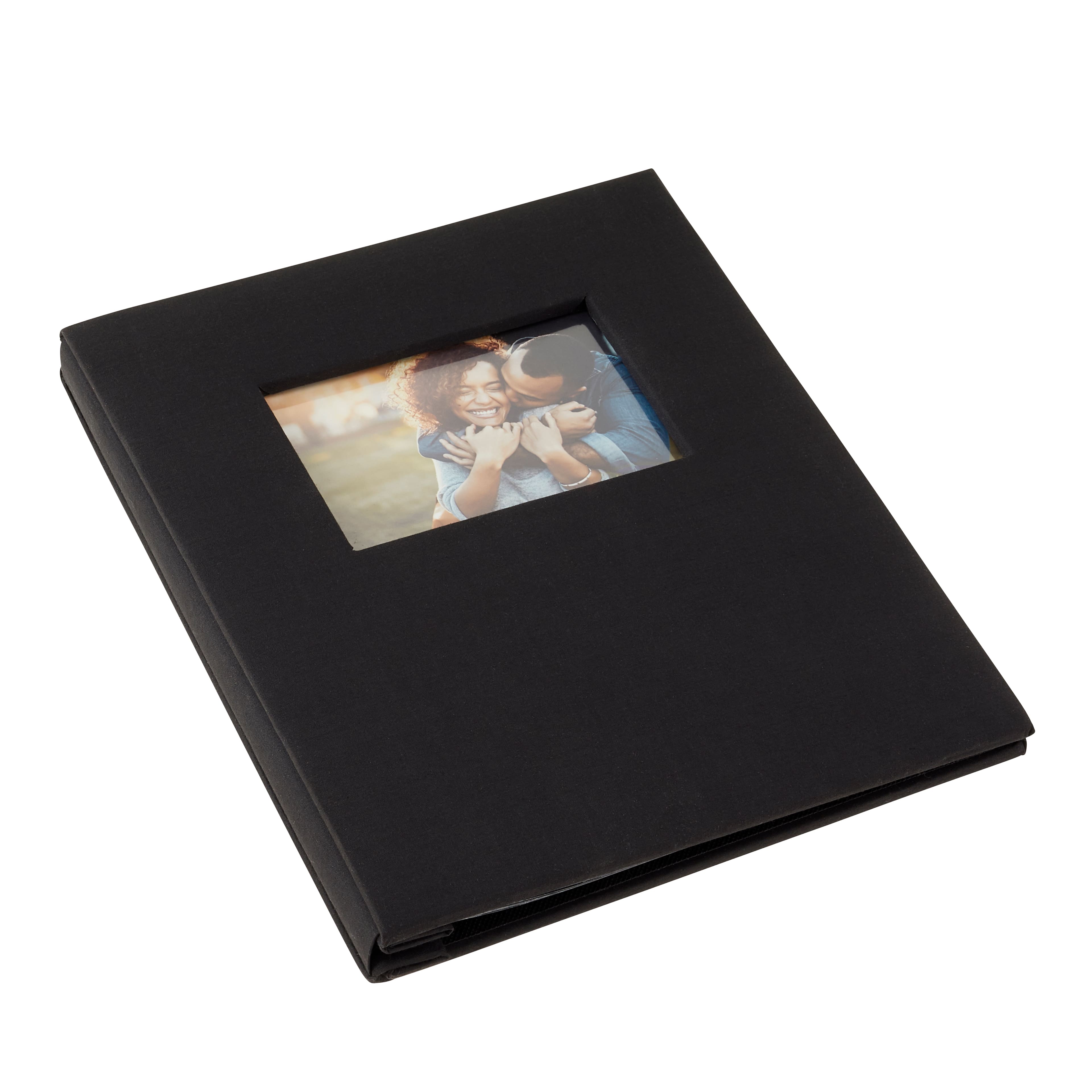 Gray Lane 8 x 12 Black Scrapbook Album, Size: 12x8x1