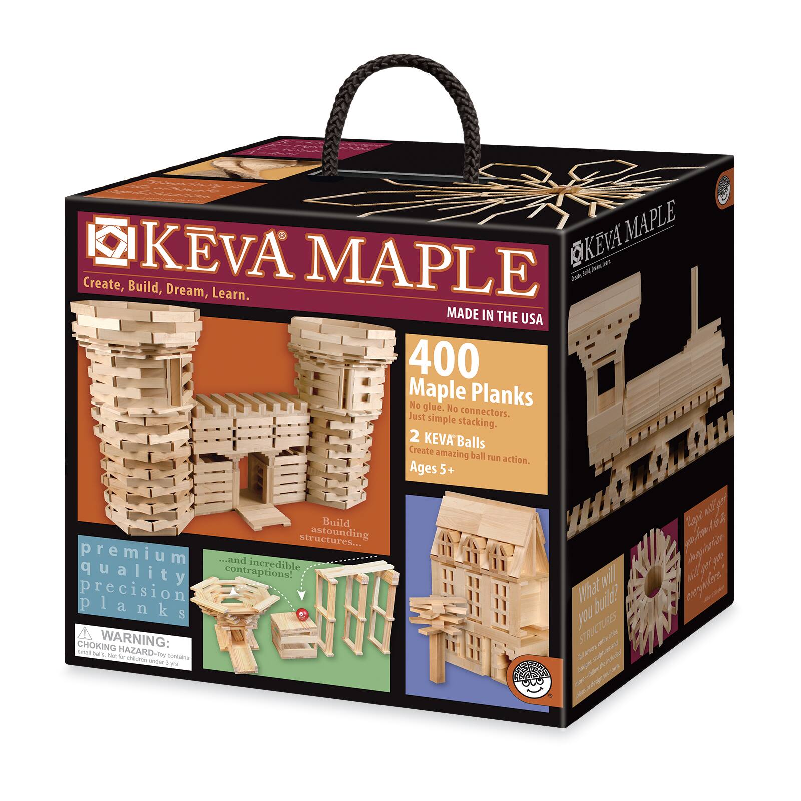 KEVA&#xAE; Maple 400 Plank Set