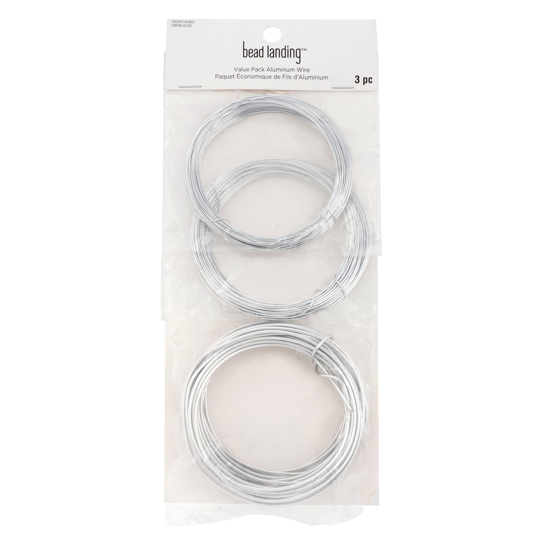 12 Packs: 3 ct. (36 total) Aluminum Wire Value Pack by Bead Landing™