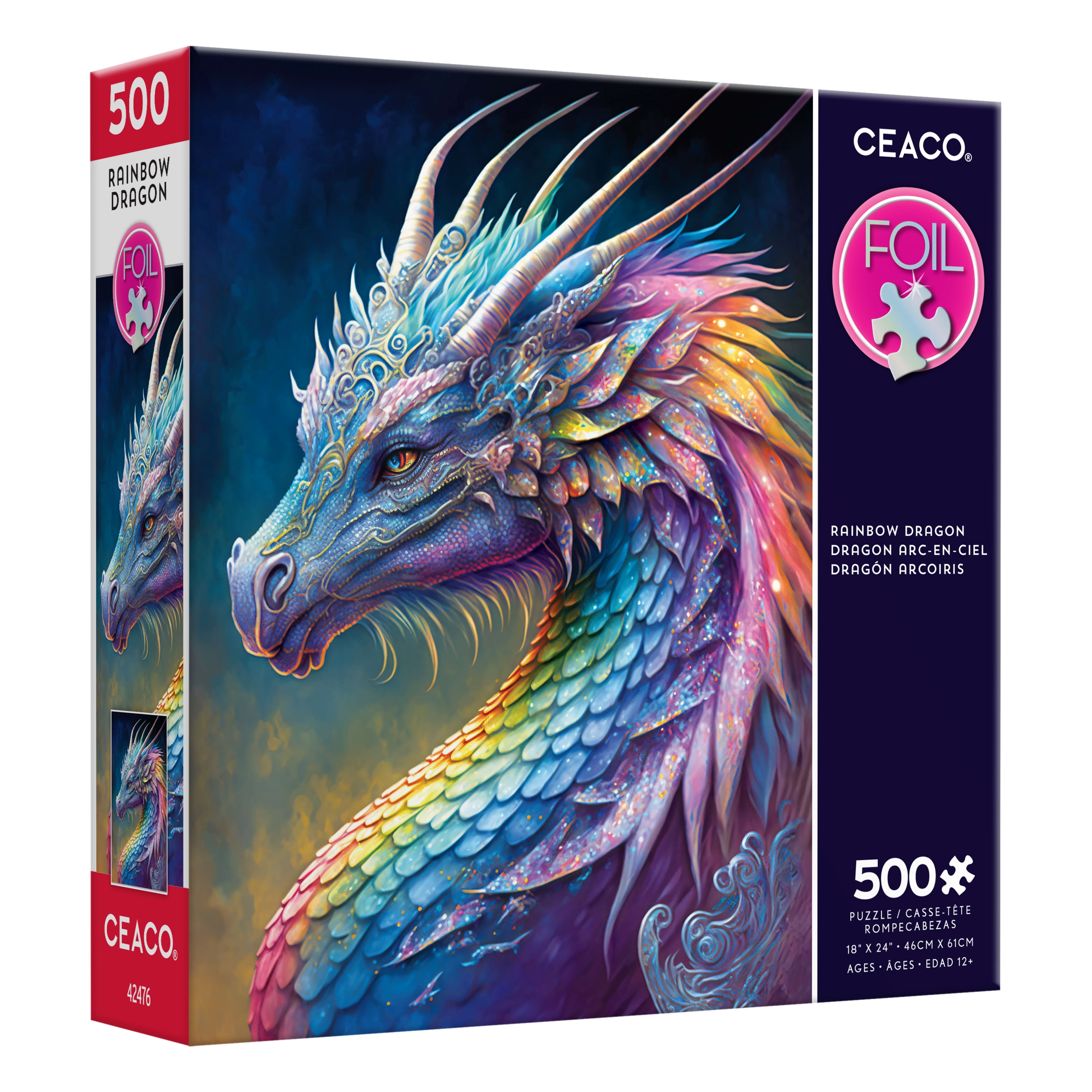 Assorted Foil 500 Piece Puzzle