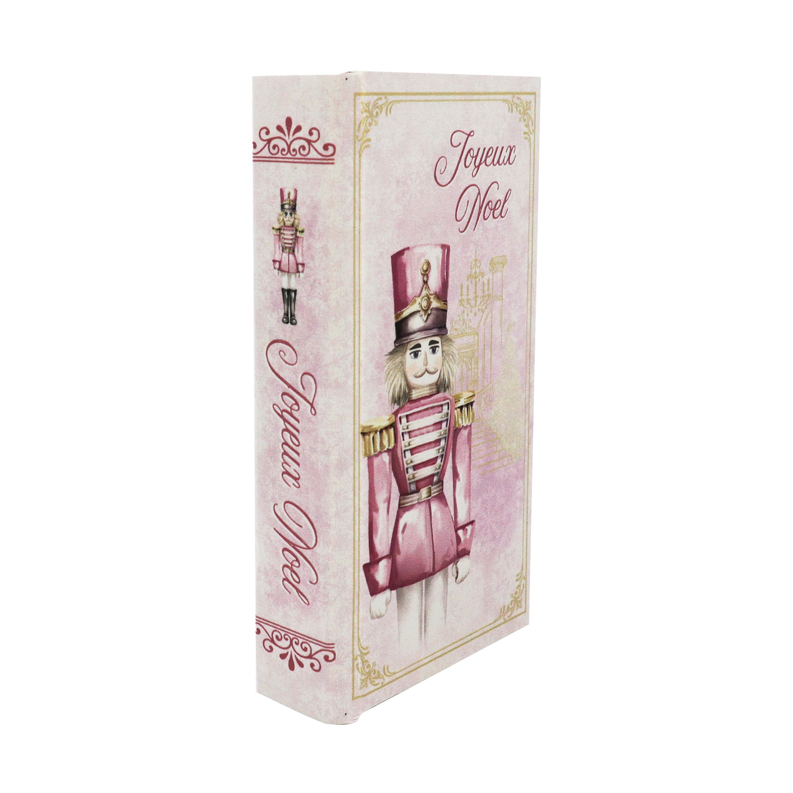 7.75&#x22; Joyeux Noel Nutcracker Tabletop Book Box by Ashland&#xAE;