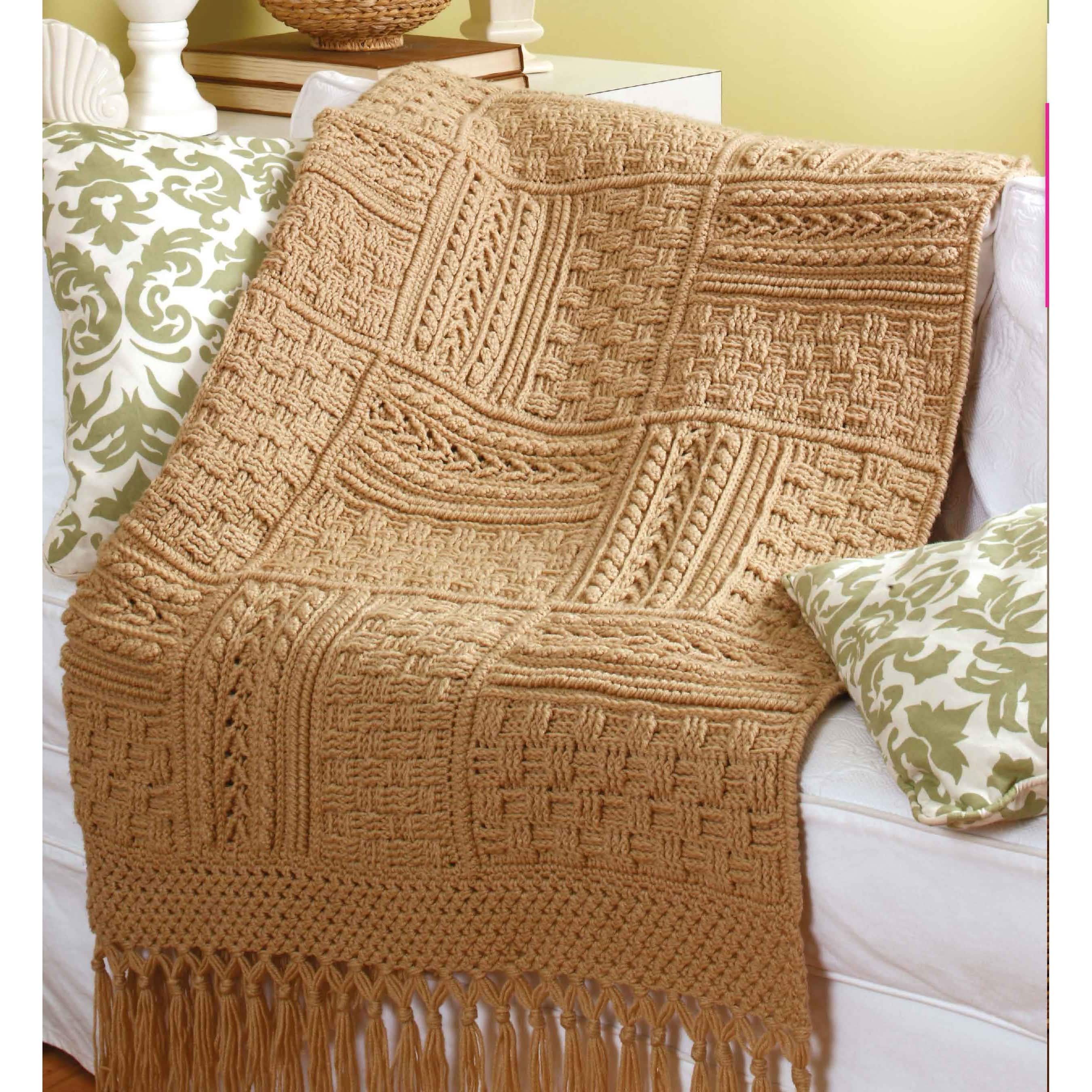 Leisure Arts&#xAE; Aran Afghans to Crochet Book