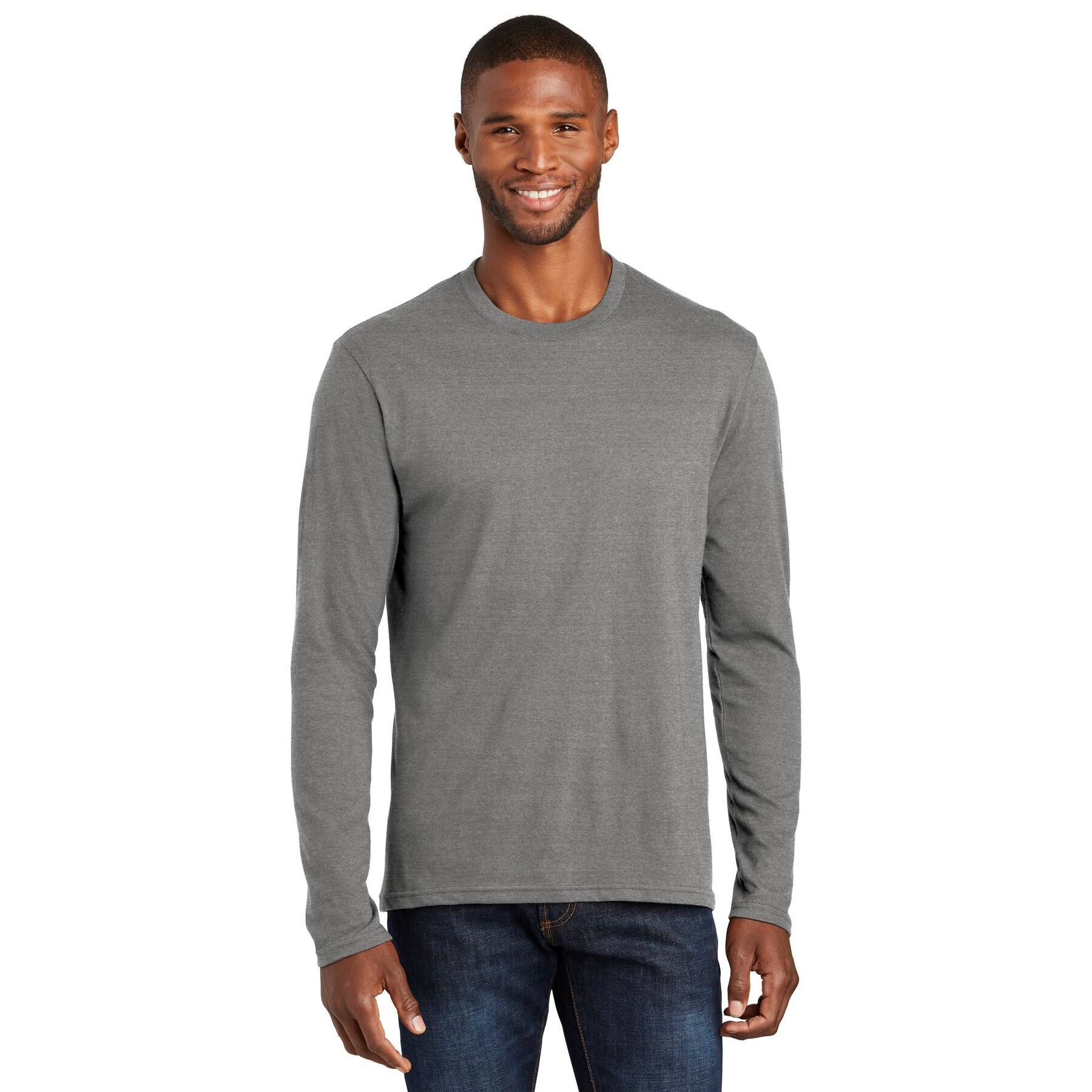 Port & Company® Fan Favorite™ Long Sleeve Blend T-Shirt