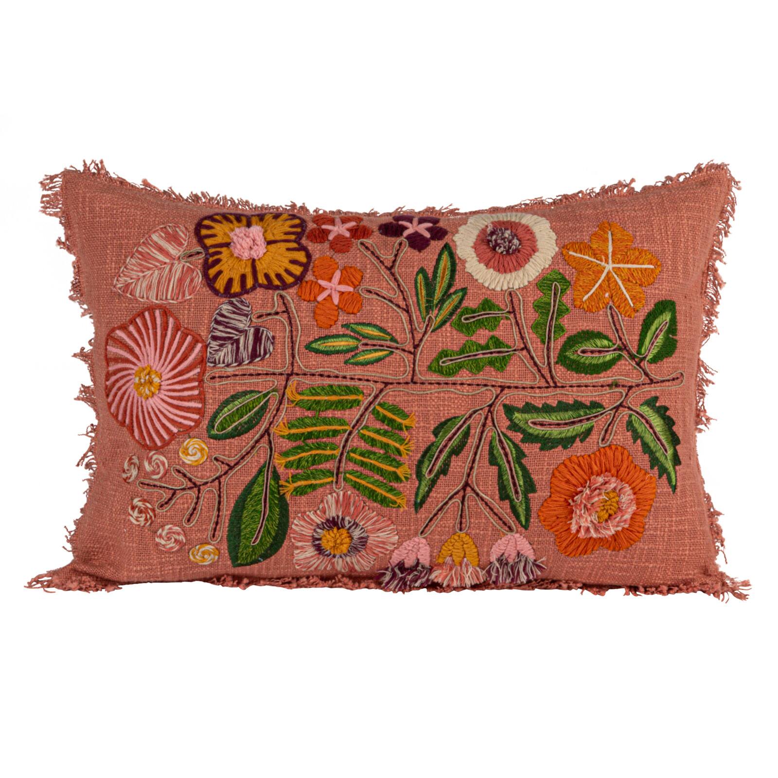 Hello Honey&#xAE; 24&#x22; x 16&#x22; Floral Whisper Lumbar Pillow
