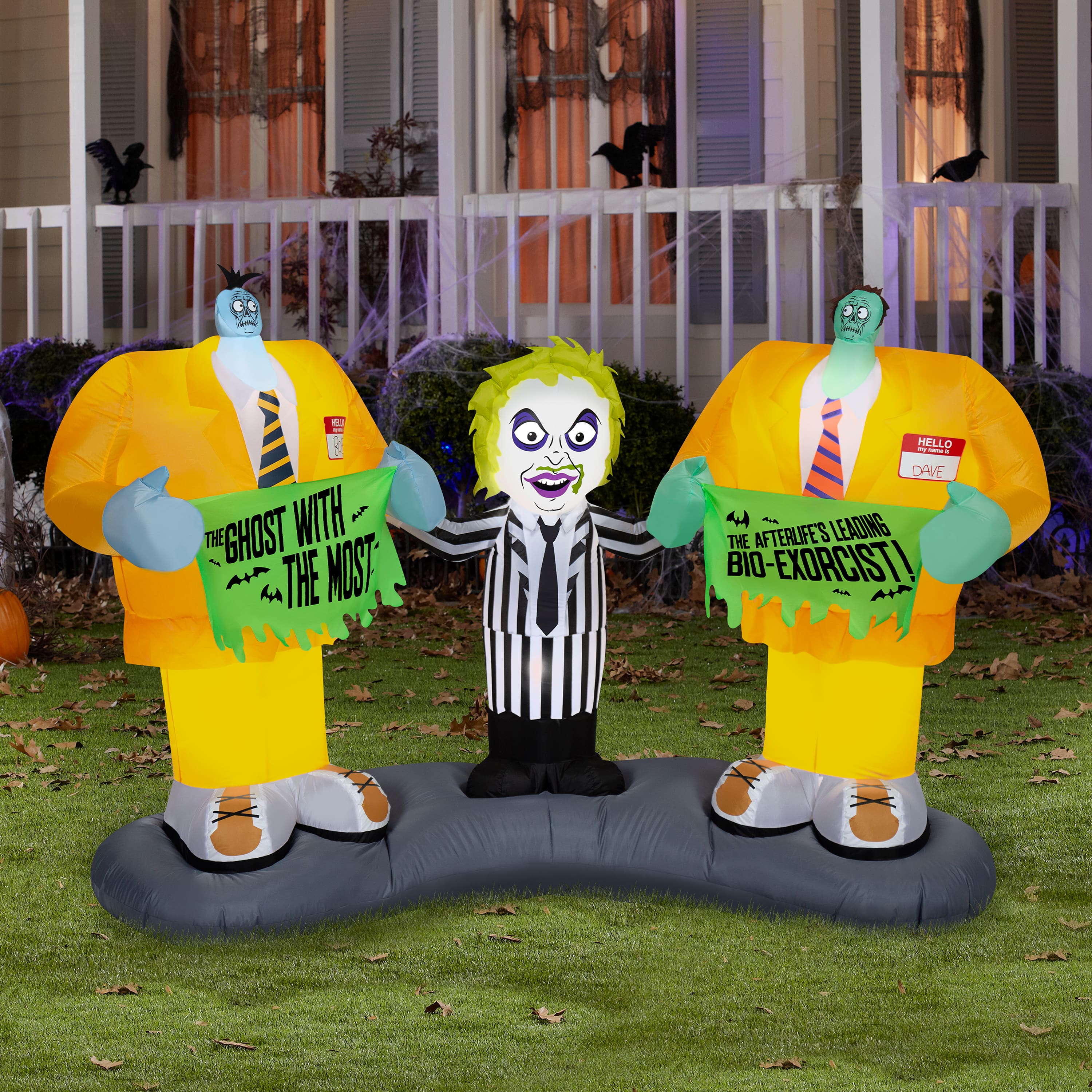 5ft. Airblown&#xAE; Inflatable Halloween Beetlejuice Scene