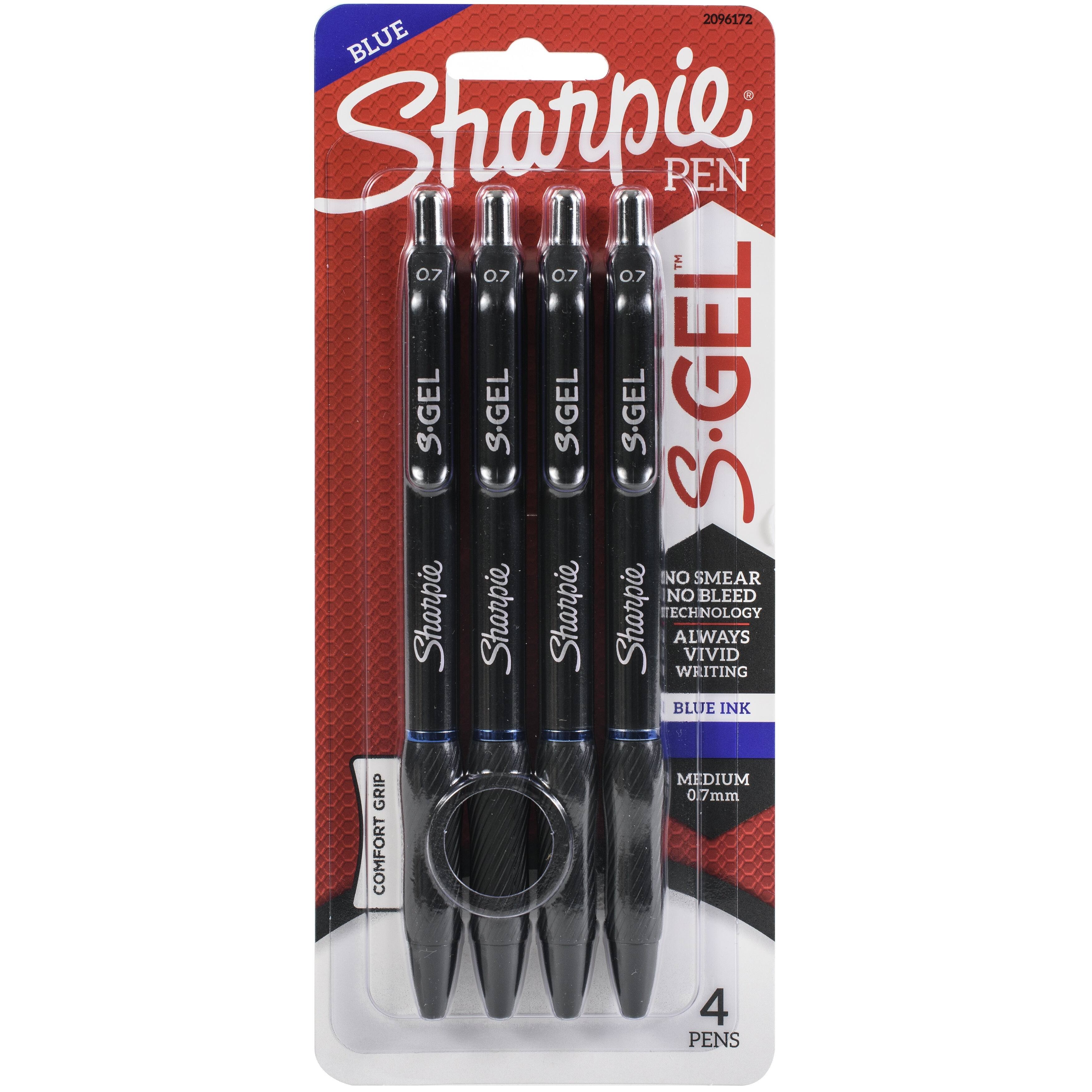 Sharpie S-GEL 0.7MM Gel Pens Medium Point Blue