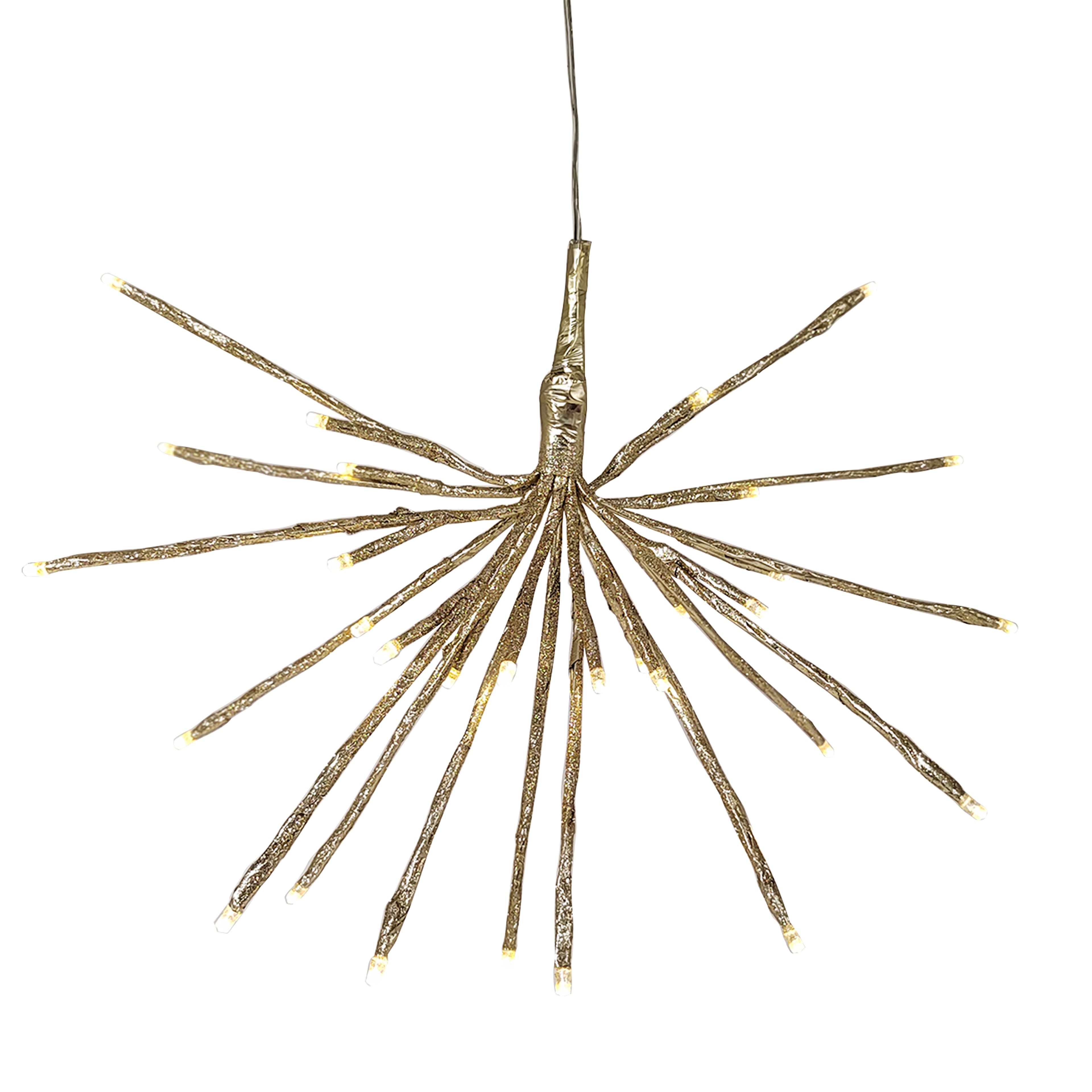 16&#x22; LED Lighted Gold Starburst by Ashland&#xAE;