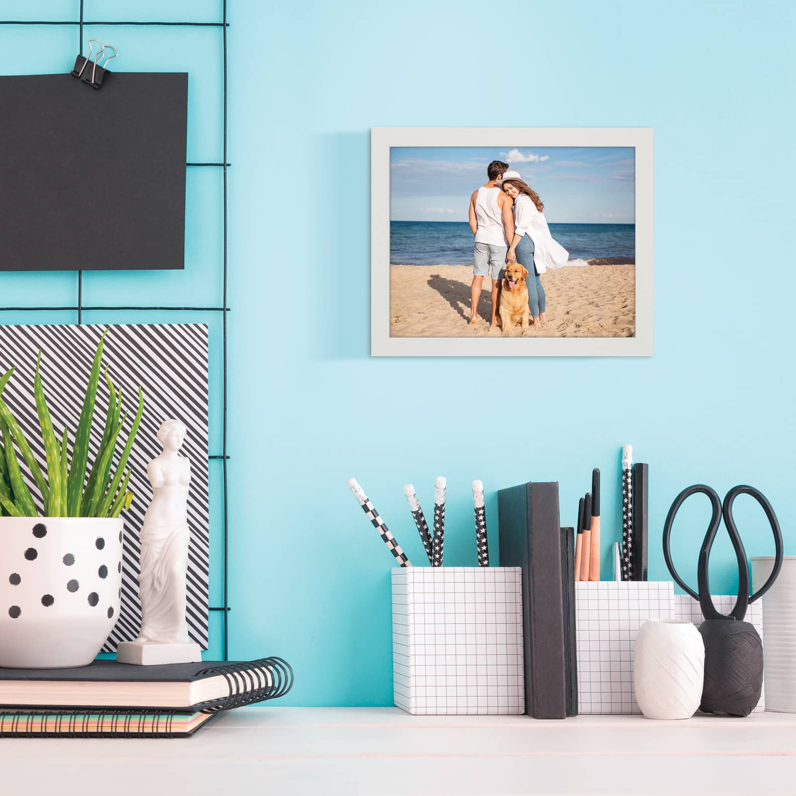12 Pack: White Narrow 8.5" x 11" Frame, Aspect by Studio Décor®