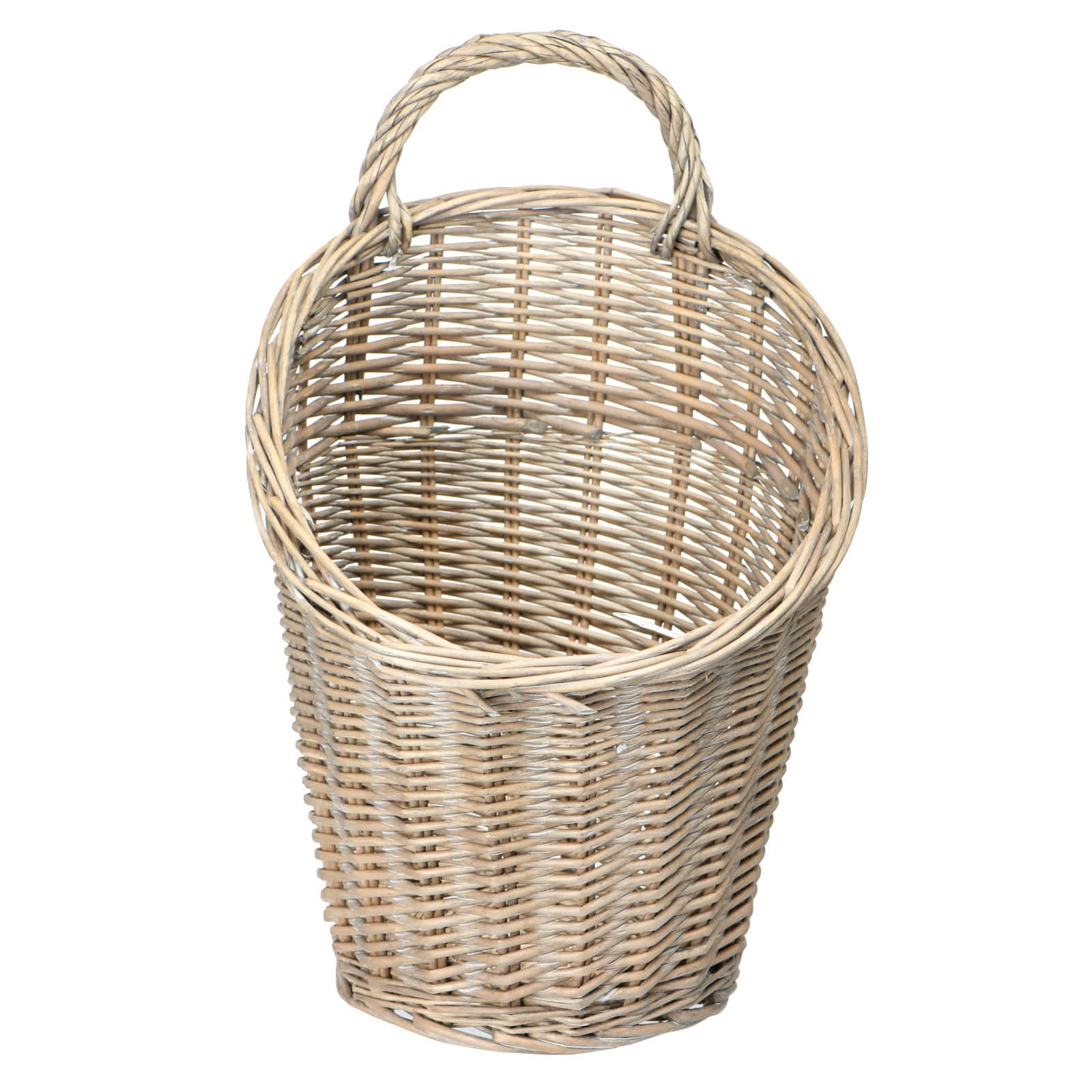 Hello Honey® 15" Rattan Wall Basket with Handle