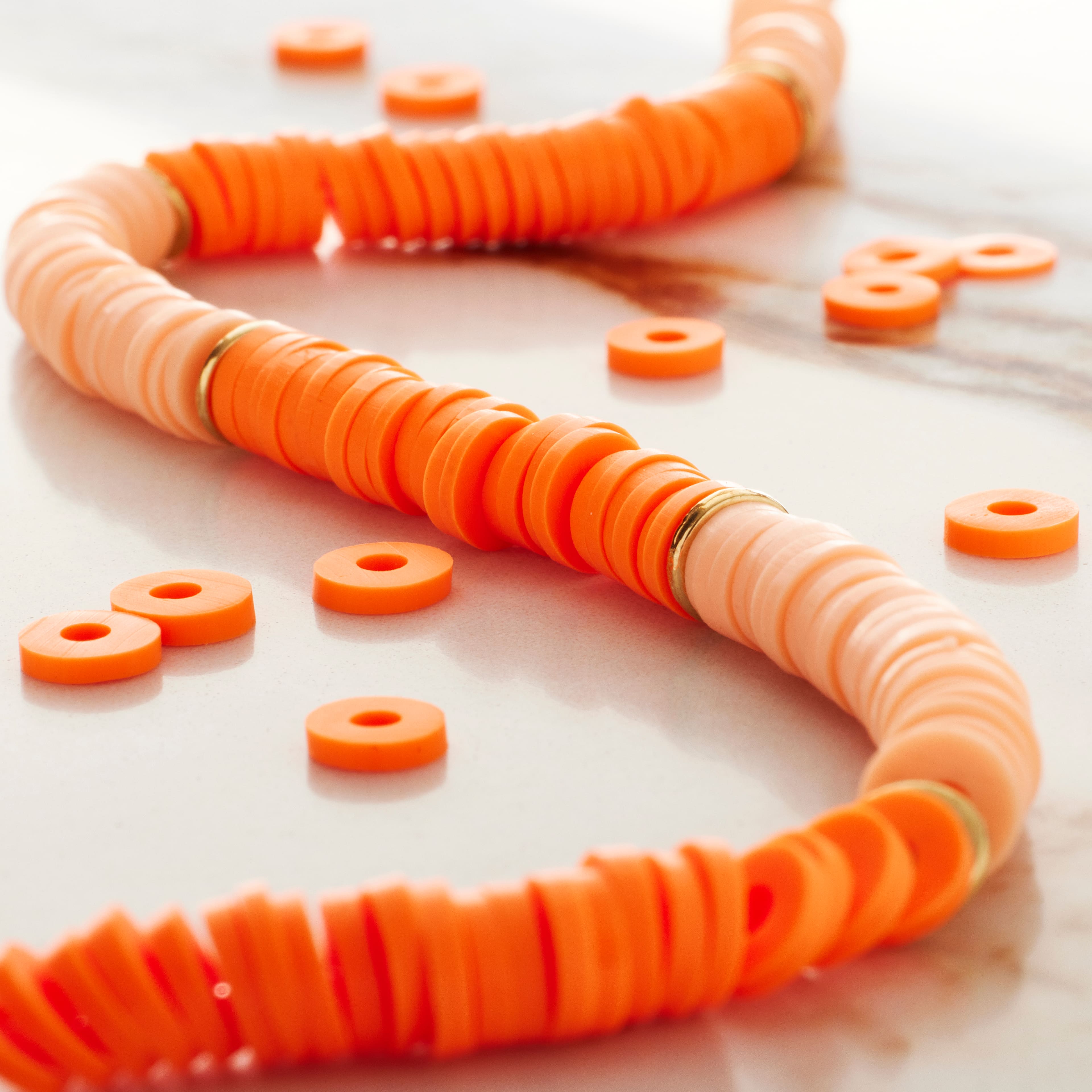 Polymer Clay Heishi Beads, 6mm by Bead Landing™ 