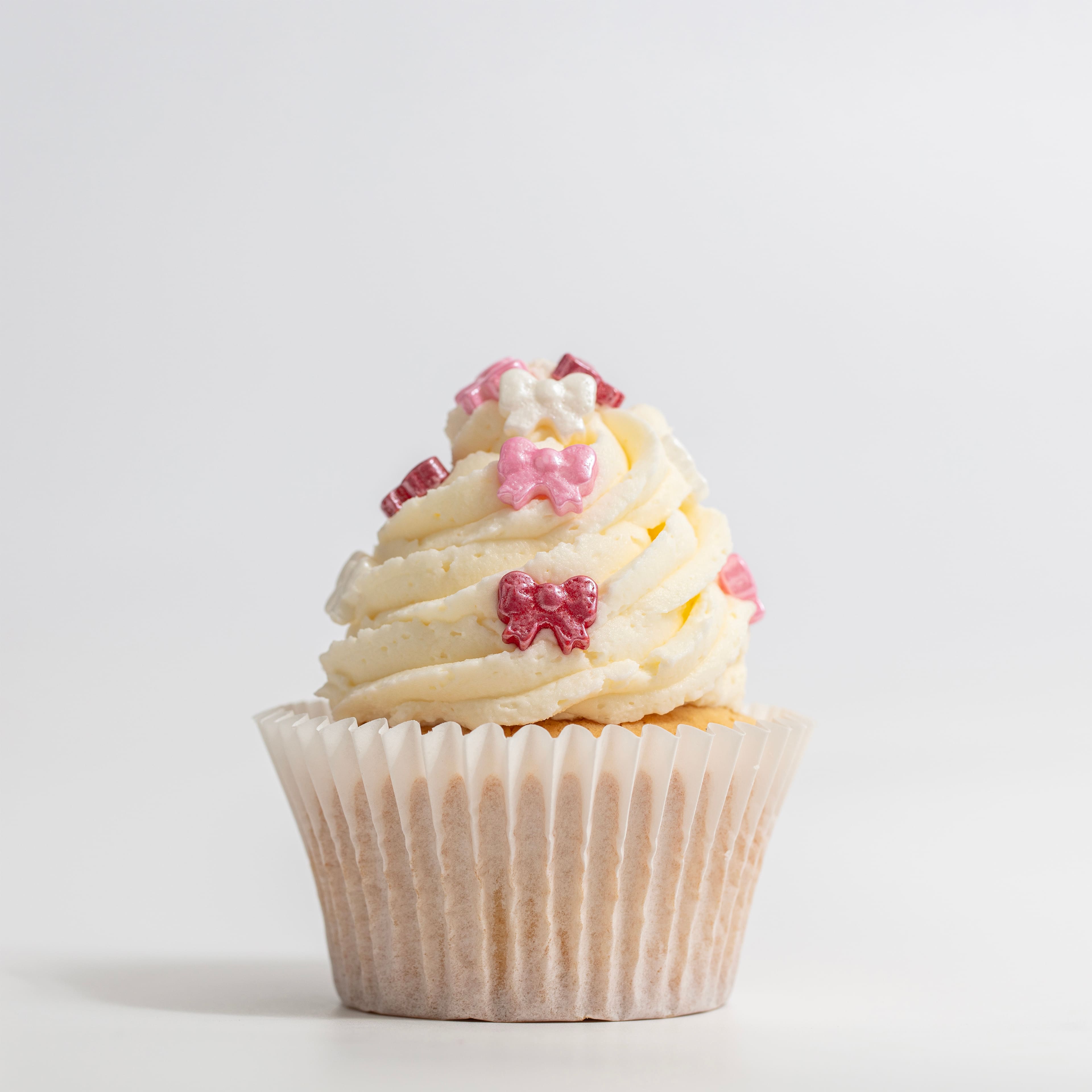 PME Cake Sweet Street&#xAE; Pink &#x26; White Bow Sprinkles