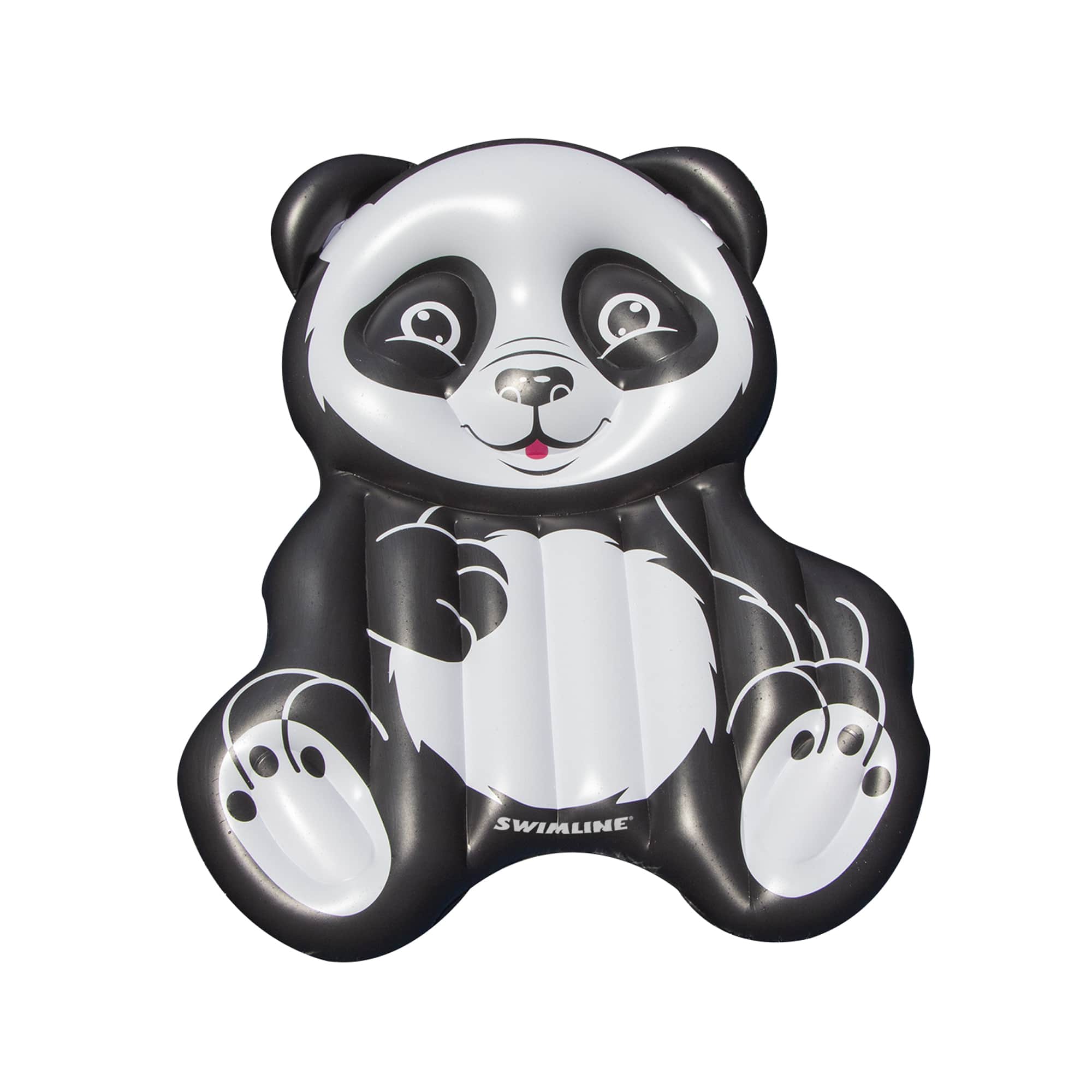 Swimline 71" Inflatable Black & White Panda Pool Float