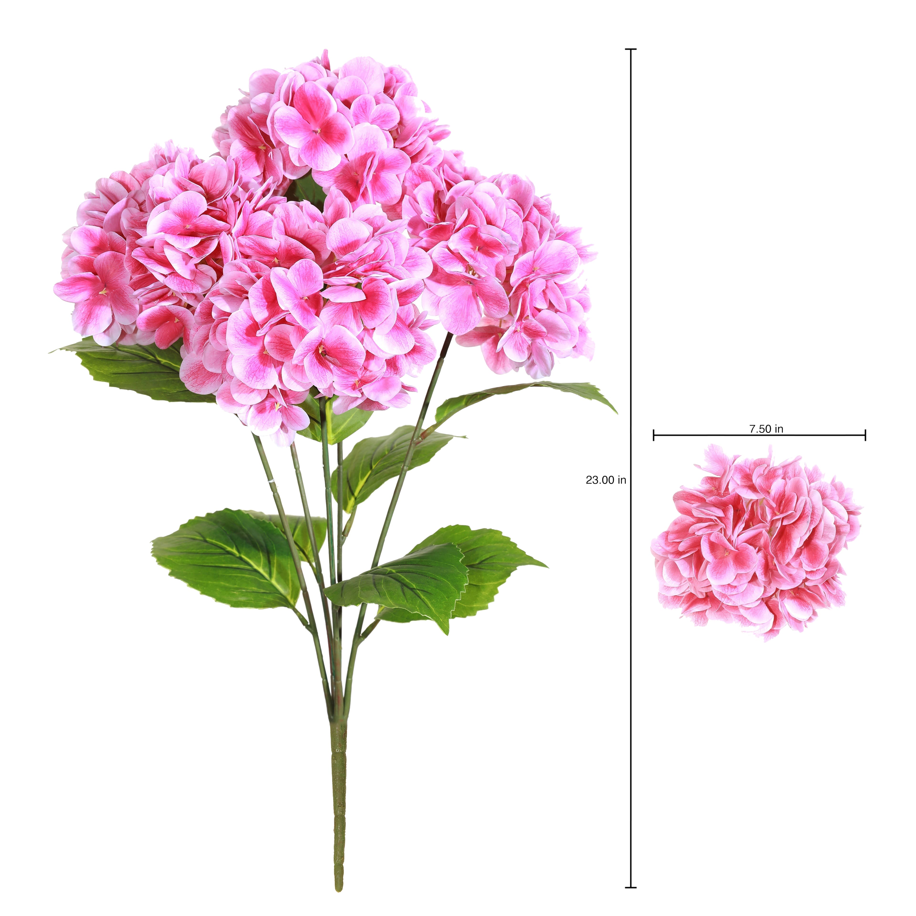 23&#x22; Pink Hydrangea Bush by Ashland&#xAE;