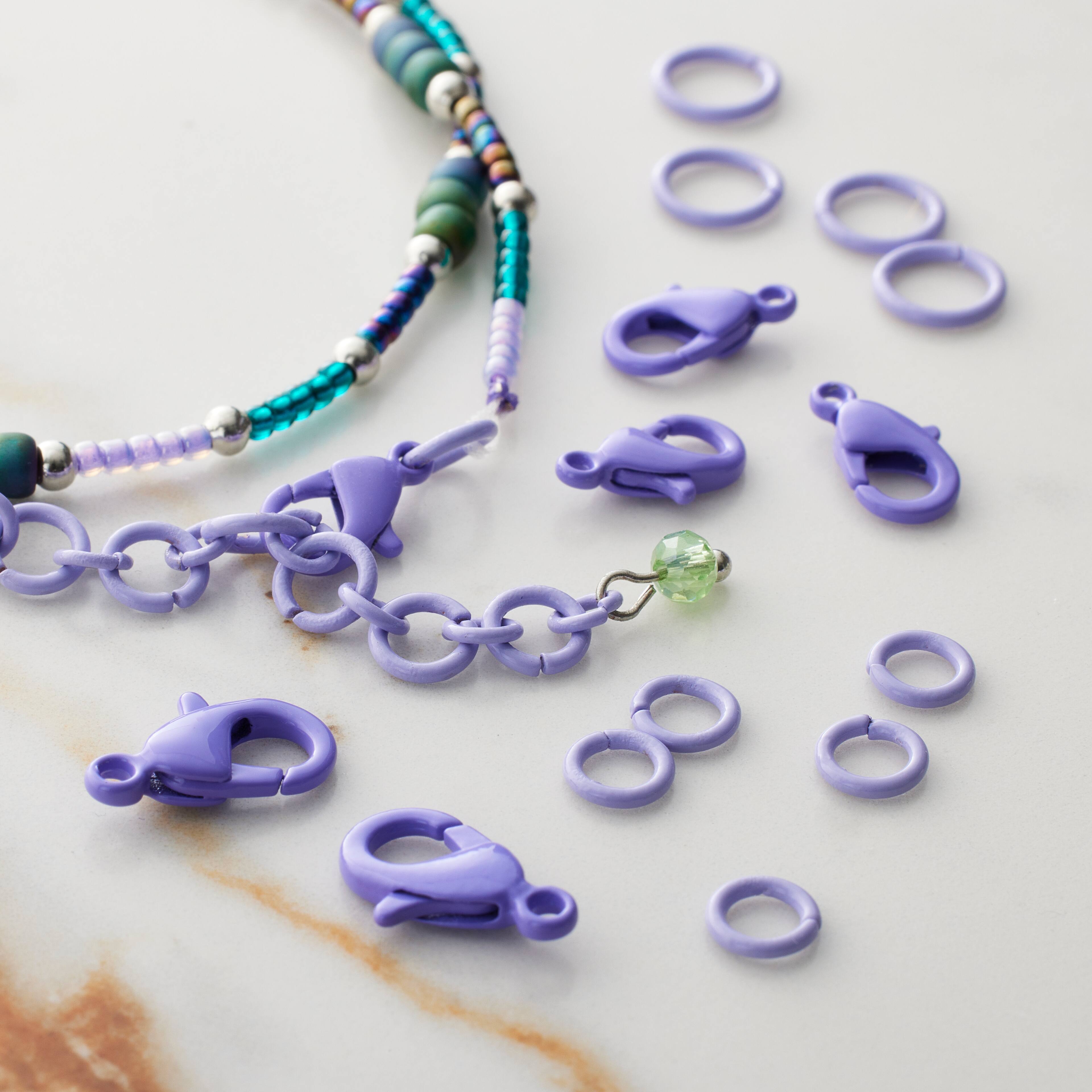 12 Pack: Enamel Jump Ring Assortment by Bead Landing™