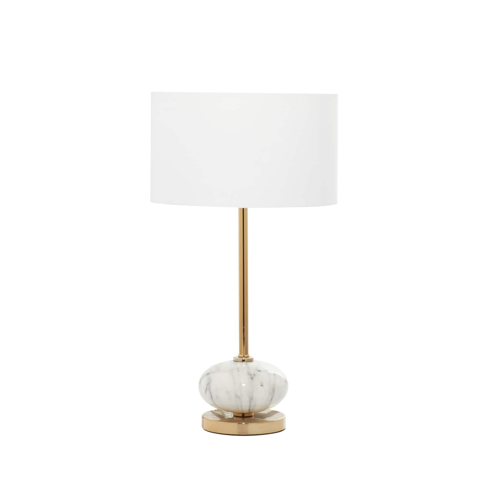 22&#x22; Gold Metal Glam Table Lamp