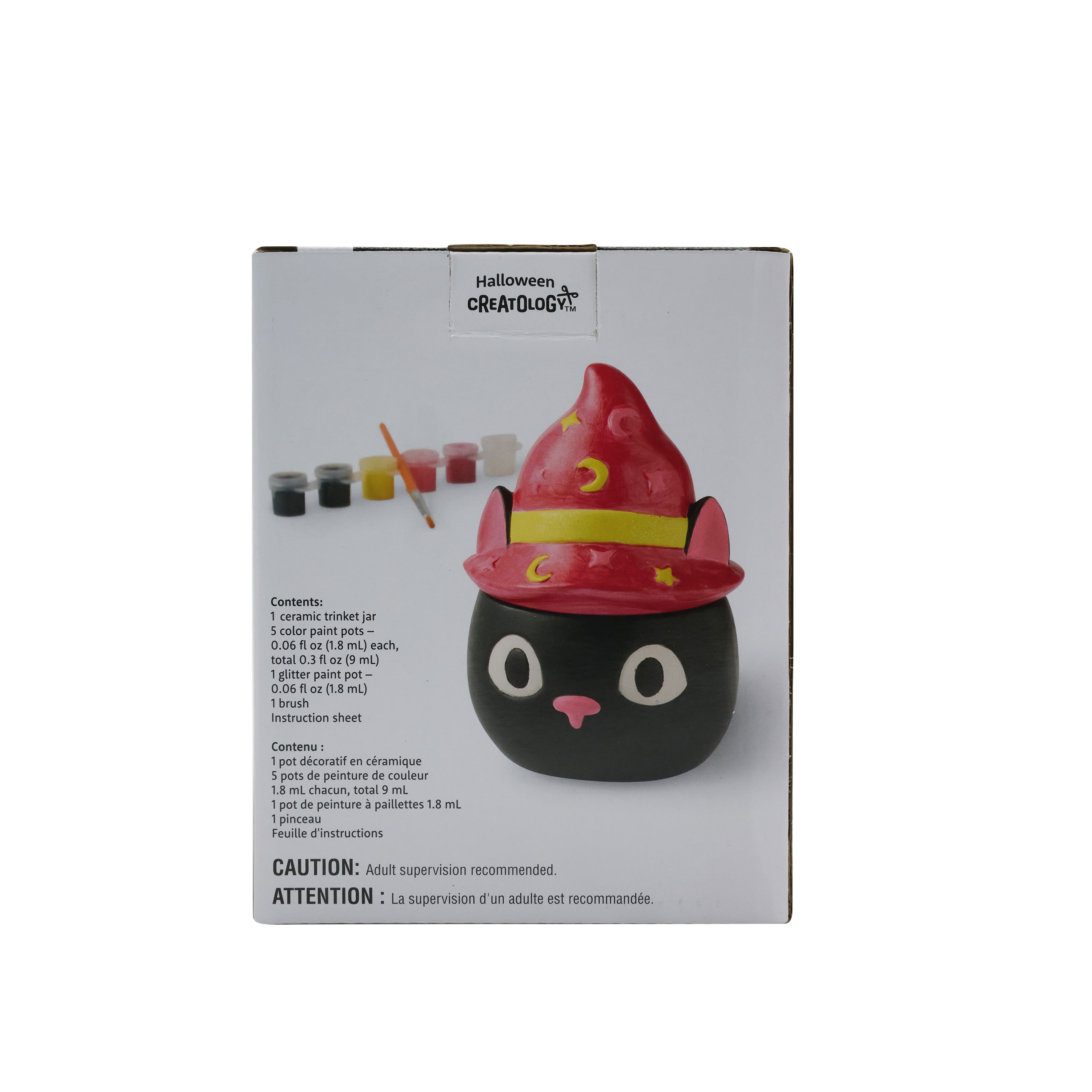 Witch Hat Ceramic Trinket Jar Kit by Creatology™