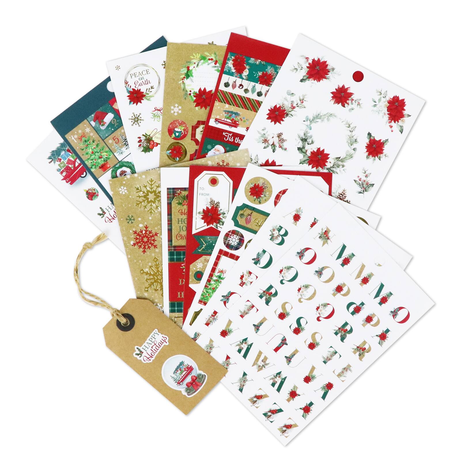 Seasons Greetings Christmas Sticker Book by Recollections™ | Michaels