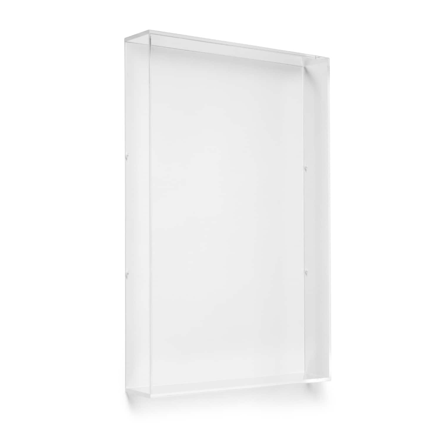 Wexel Art 2" UV Grade Clear Acrylic Backless Shadowbox Lid