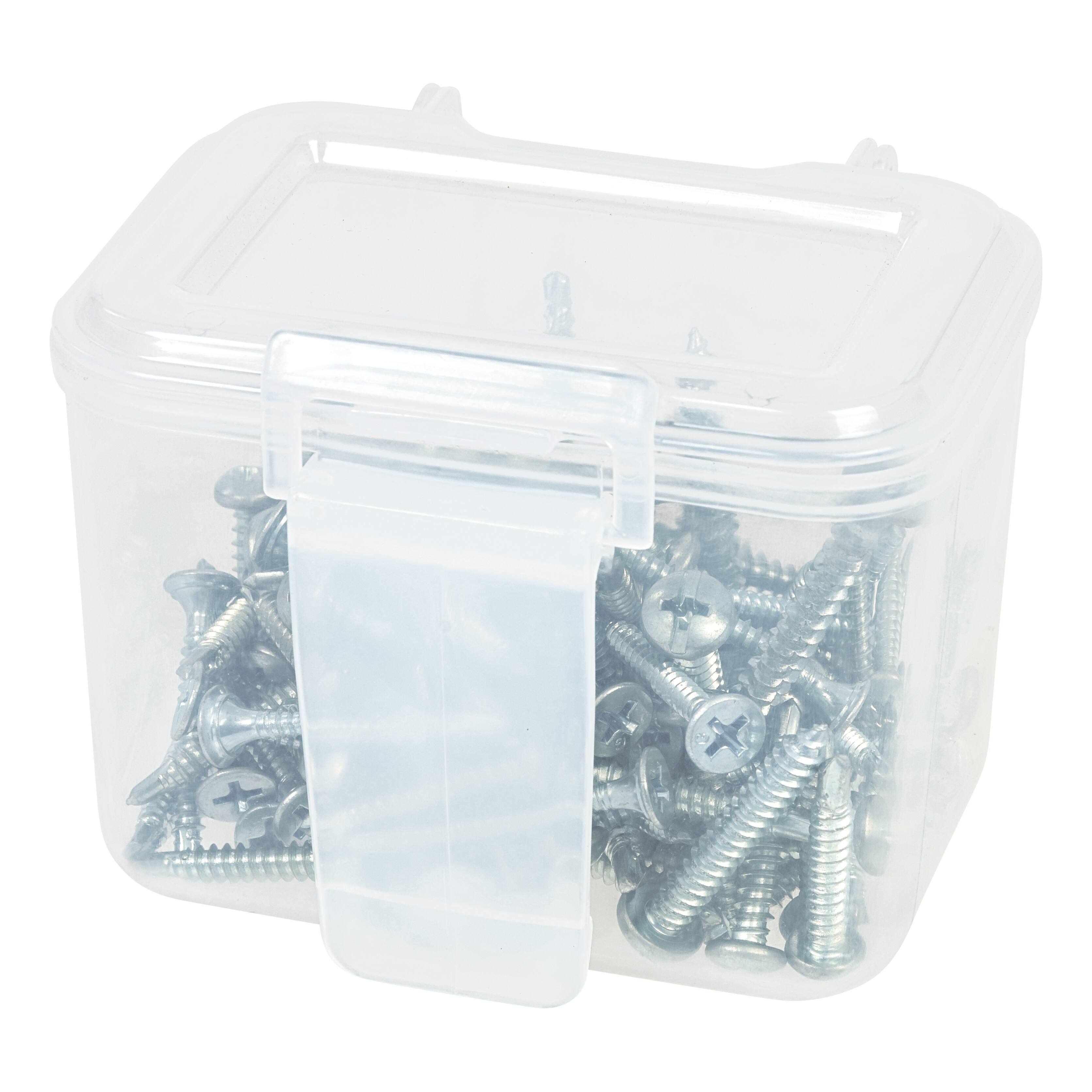 Iris® Orange 9-Compartment Utility Storage Case