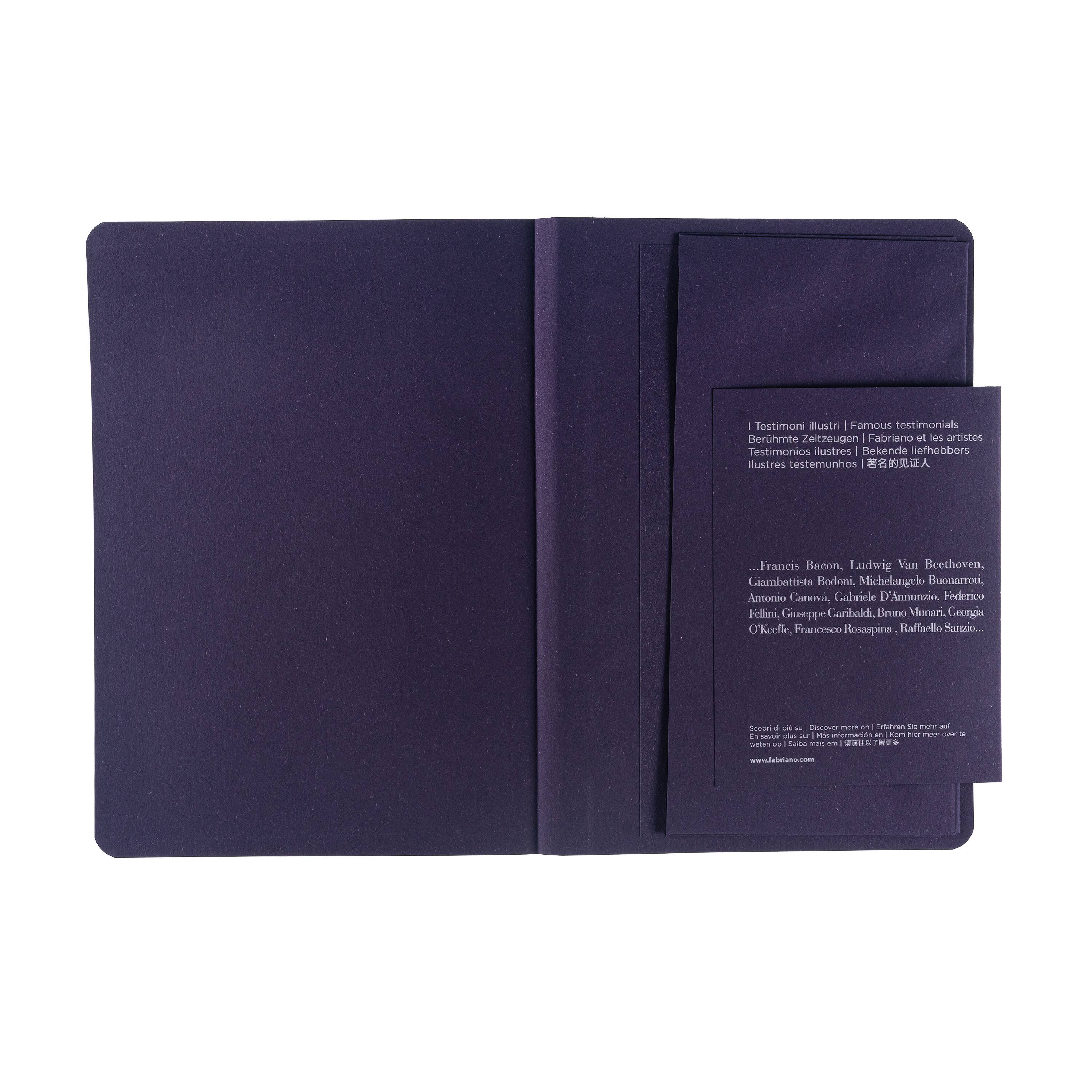 Fabriano&#xAE; Ecoqua Plus A5 Dotted Fabric-Bound Notebook