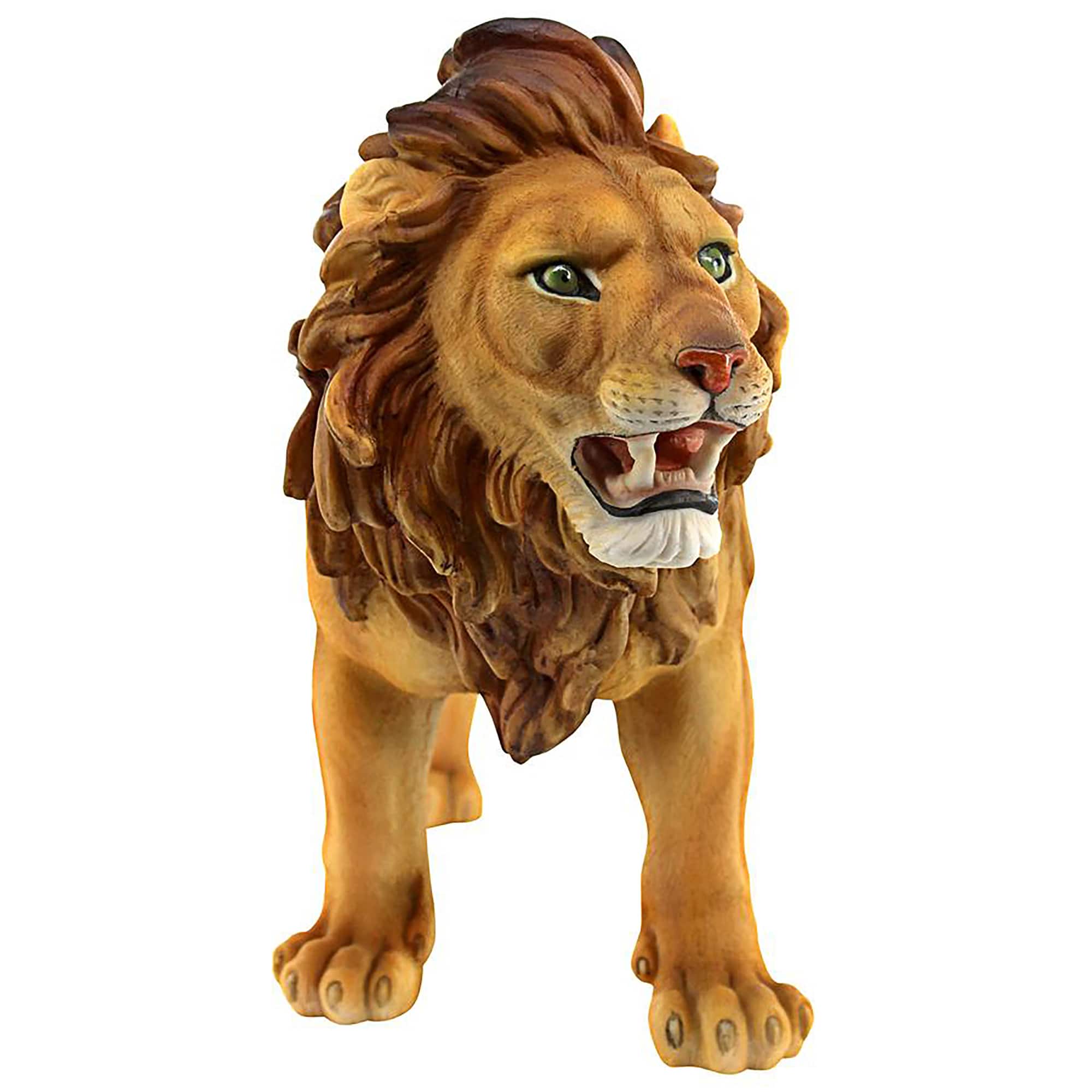 Design Toscano 16.5&#x22; Panthera Lion King Garden Statue