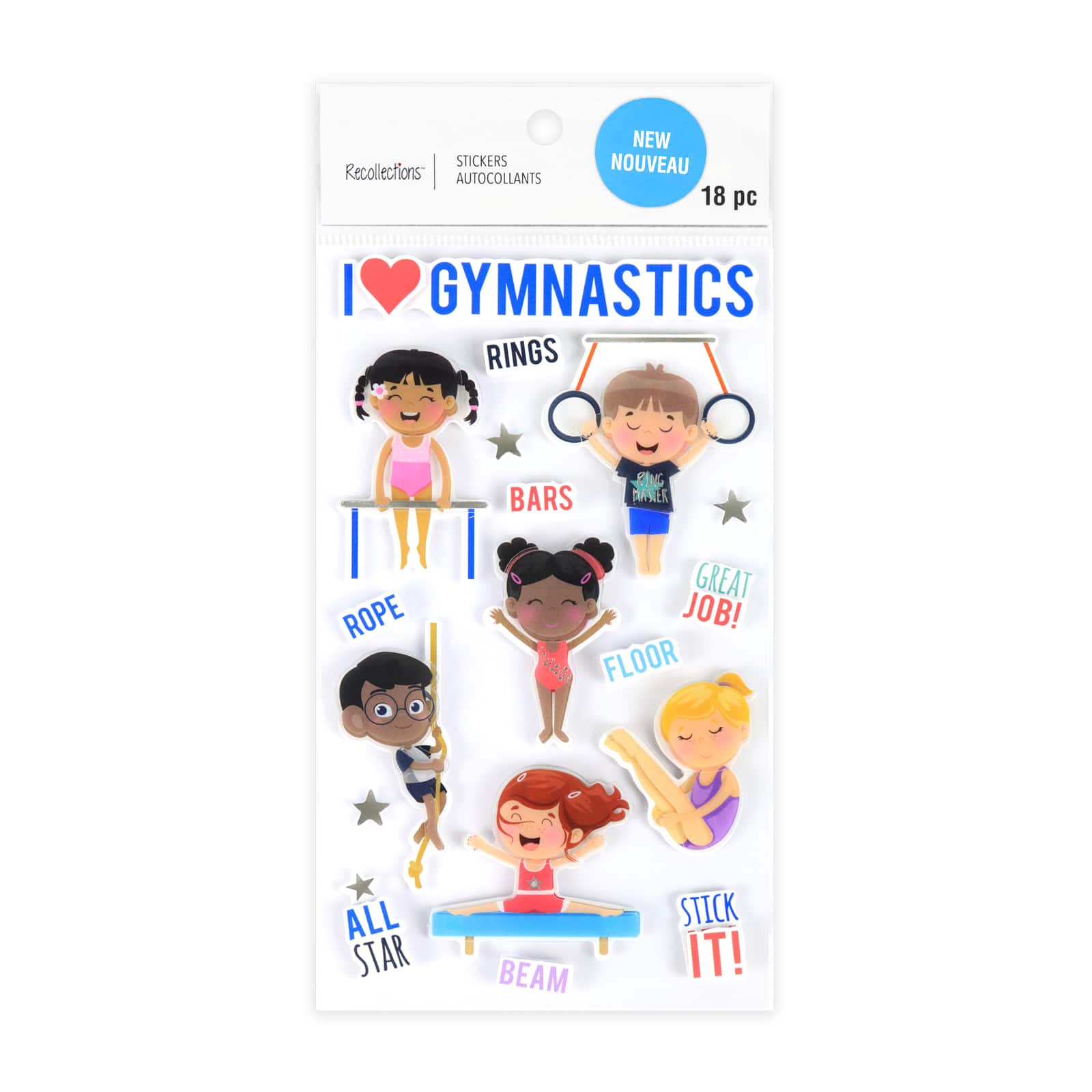Gymnastics Stickers by Recollections&#x2122;