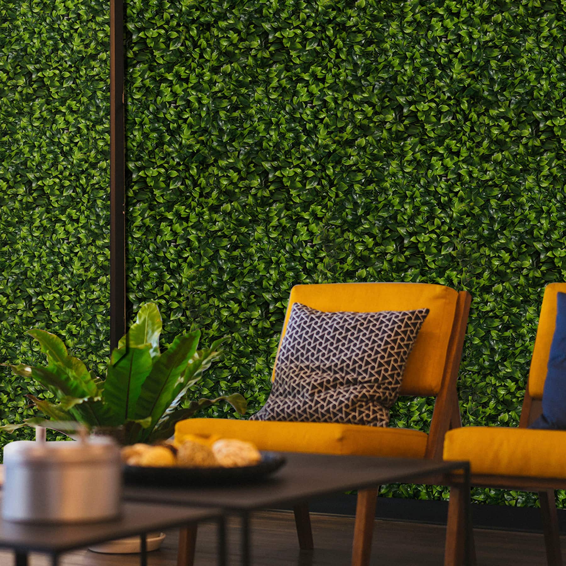 20" Cancun Style Plant Living Wall Panels, 4ct.