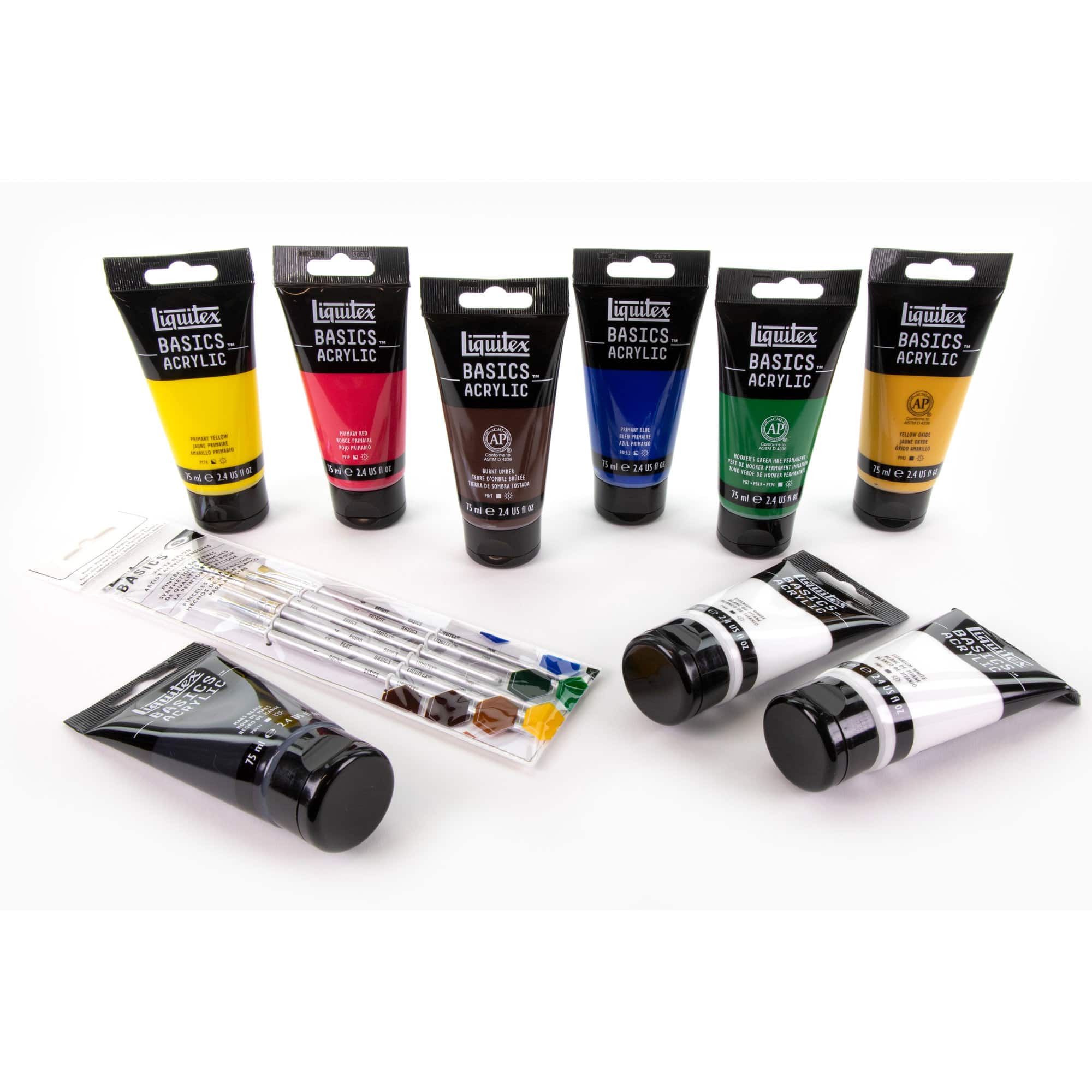 6 Pack: Liquitex BASICS® Acrylic Starter Box Set