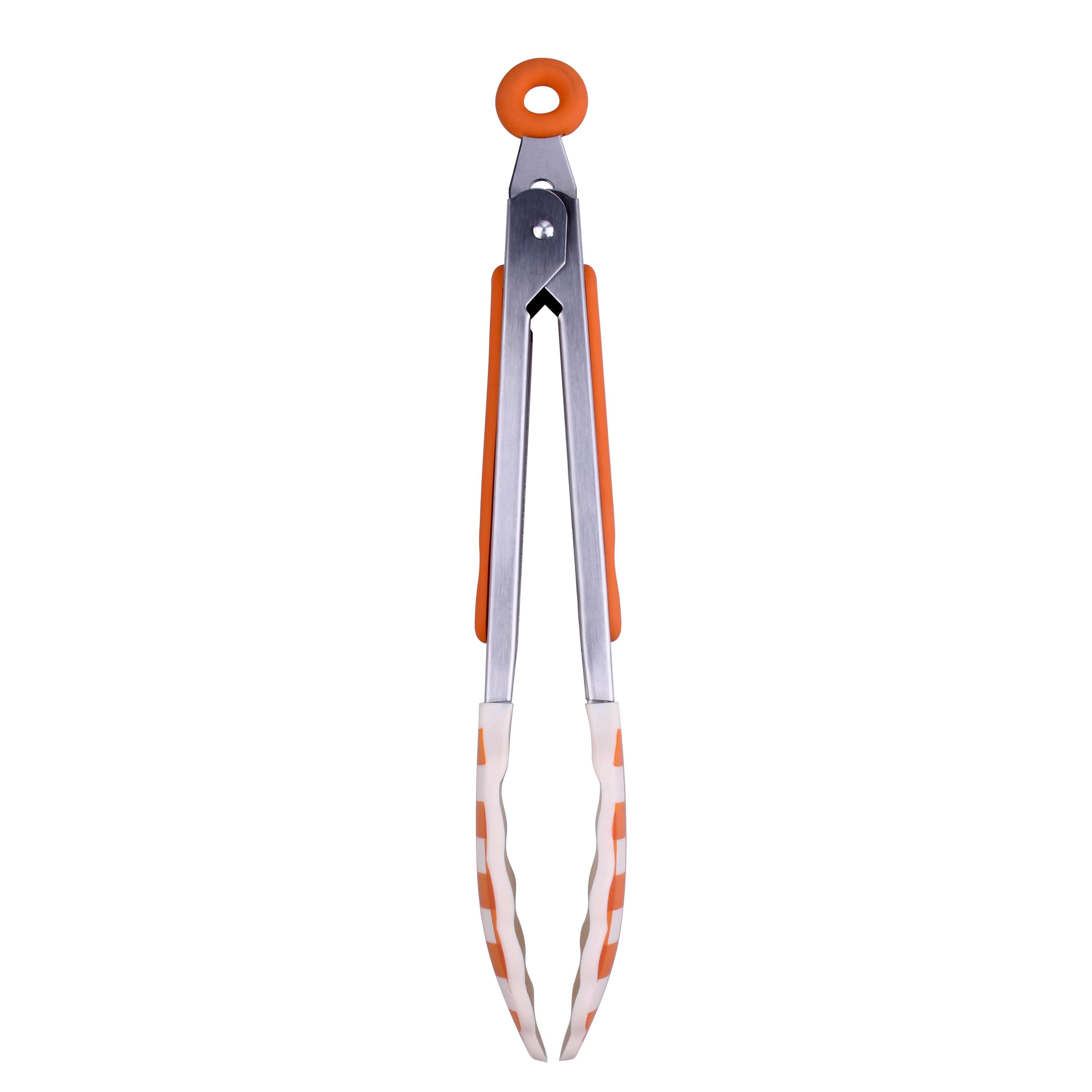 Mini Orange Plaid Tongs by Makery&#x2122;