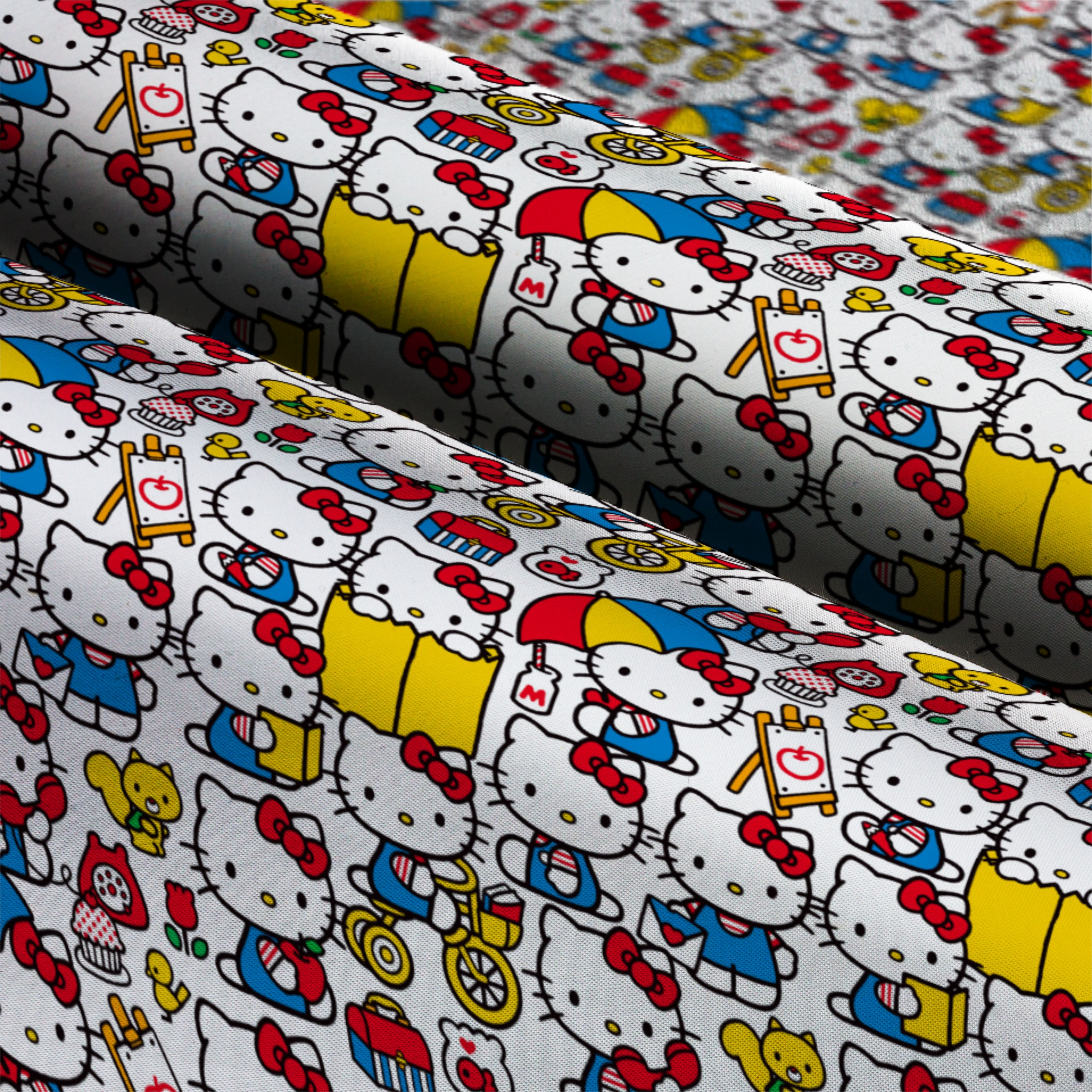 Hello Kitty® At Play Cotton Fabric