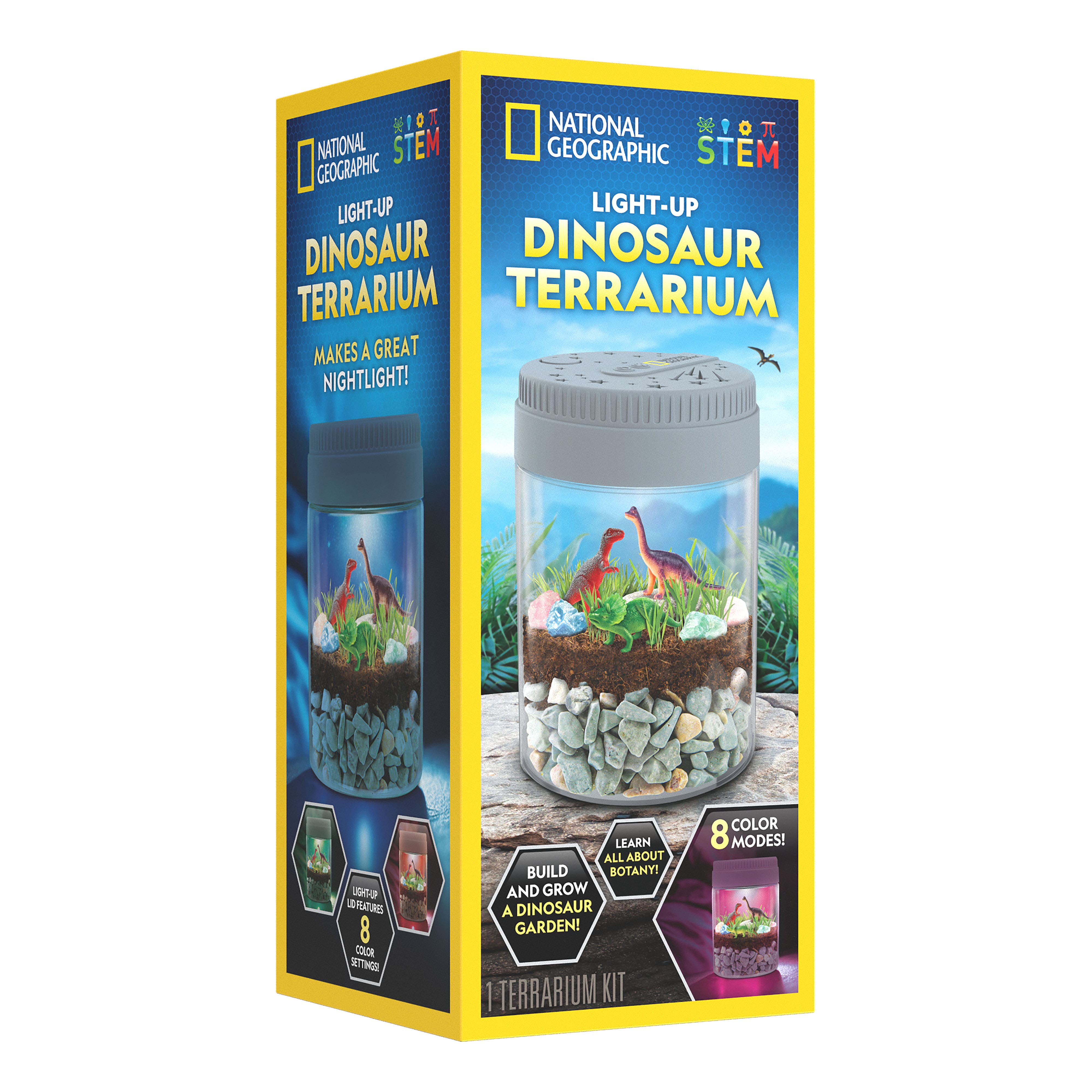 National Geographic&#x2122; Light-Up Dinosaur Terrarium