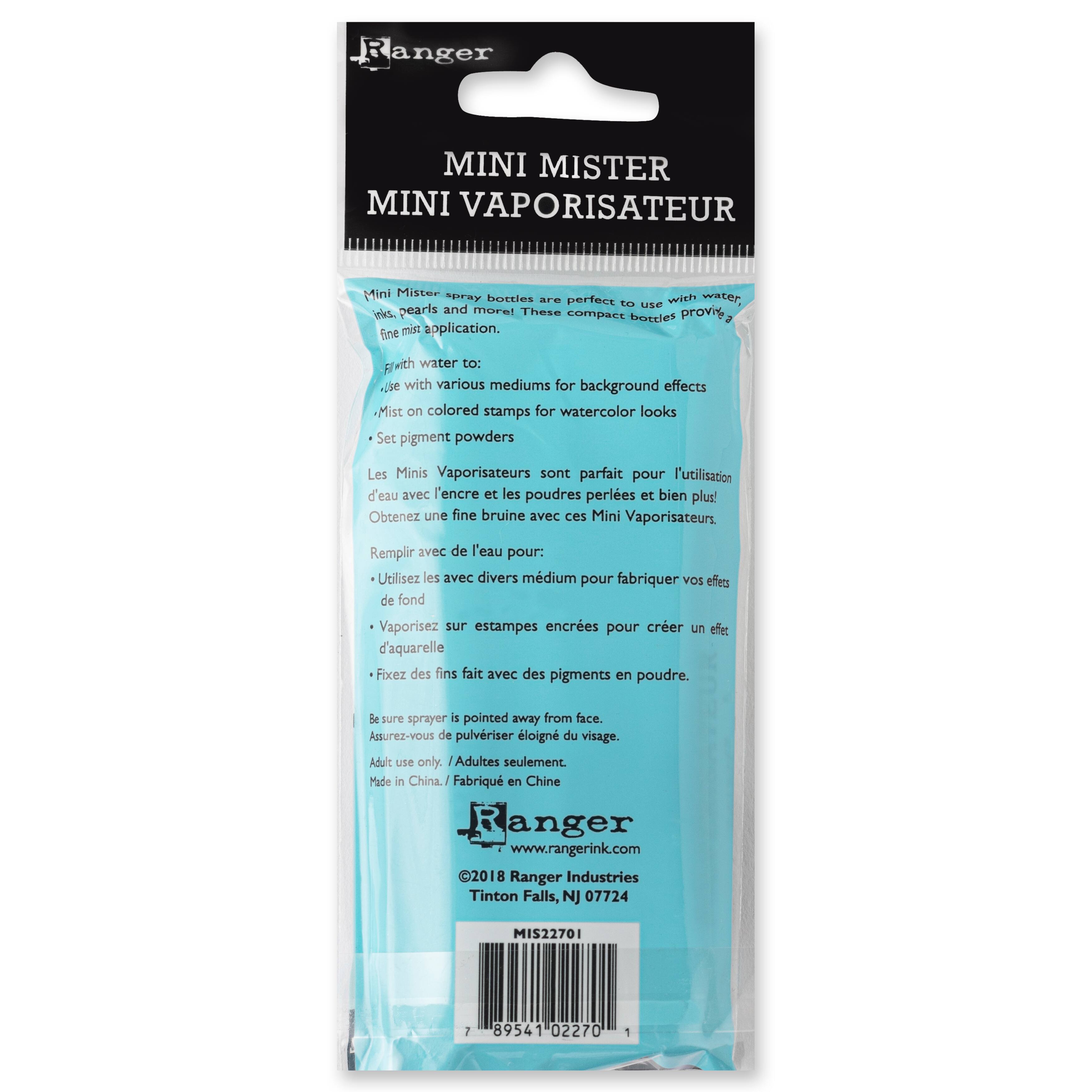 12 Packs: 3 ct. (36 total) Ranger Inkssentials Mini Misters Spray Bottles