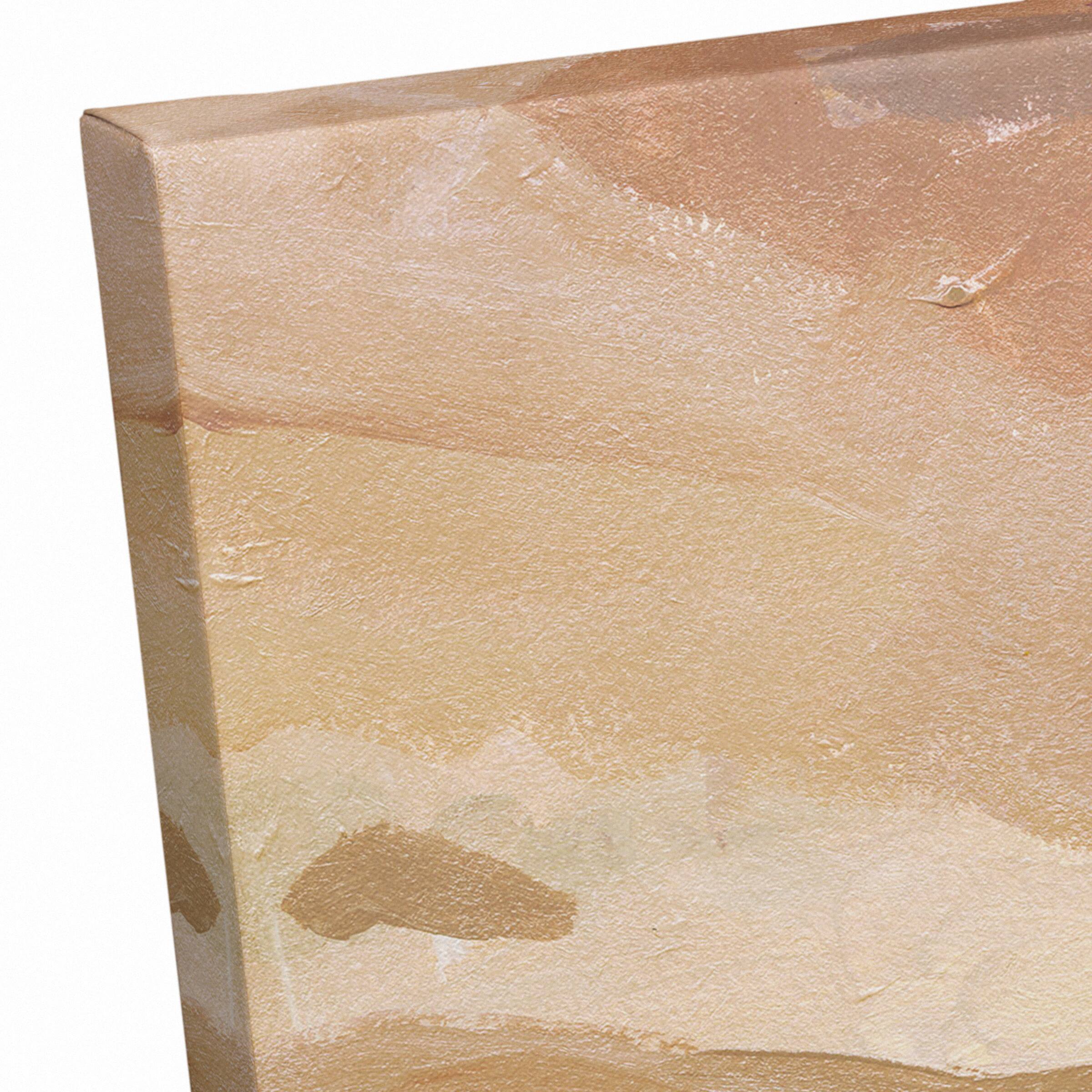 Painted Mountain Landscape Canvas Wall Art