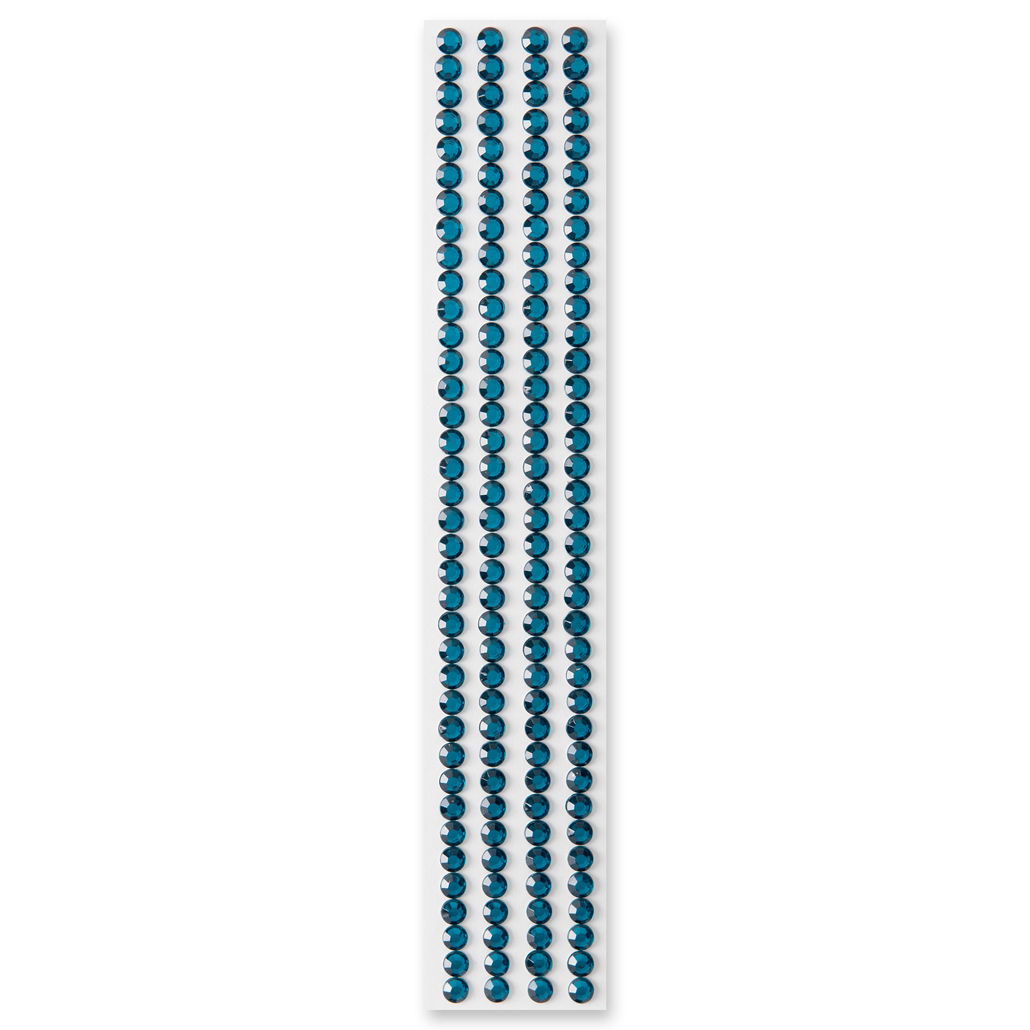 12 Packs: 4 ct. (48 total) Teal Bling Stickers by Recollections&#x2122;