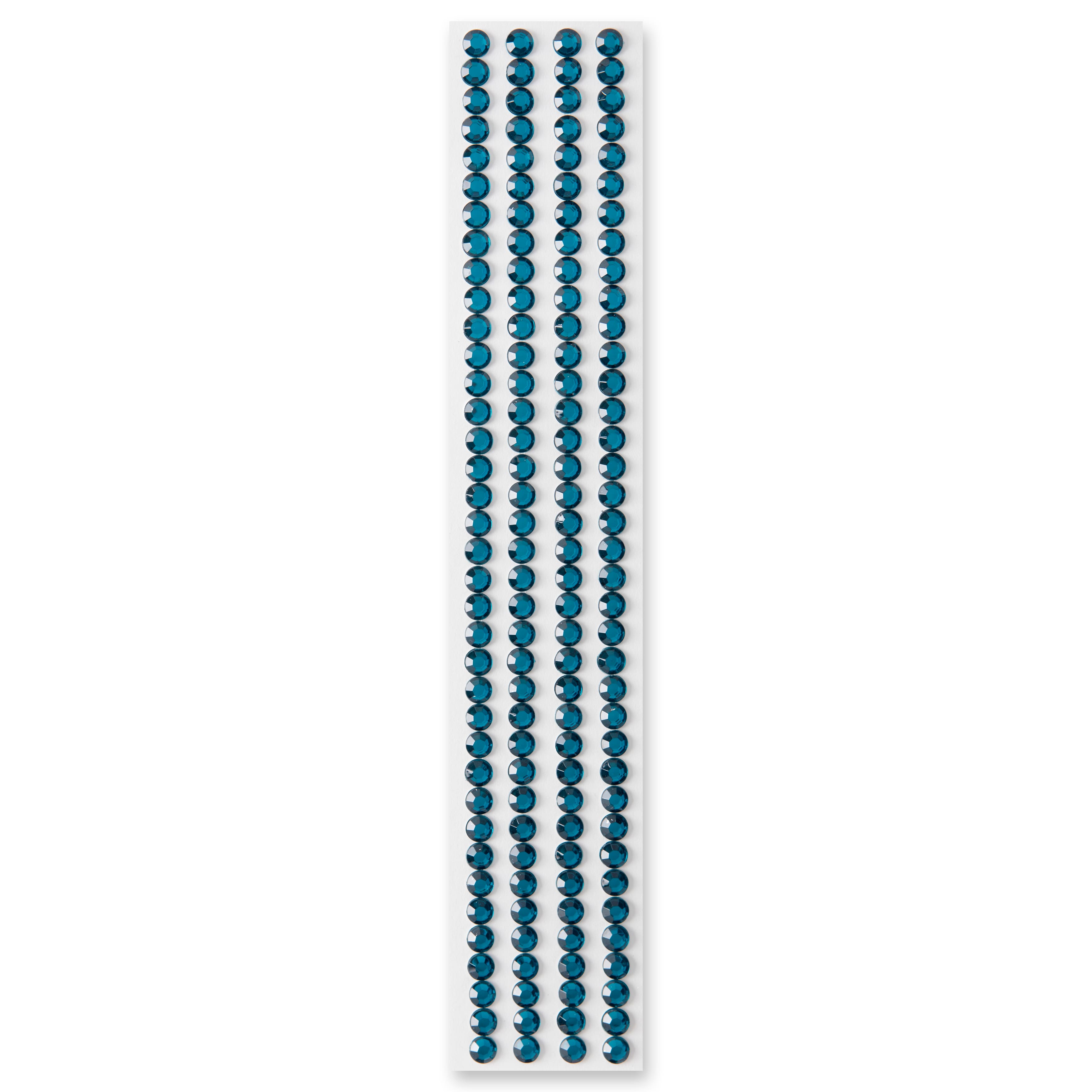 12 Packs: 4 ct. (48 total) Teal Bling Stickers by Recollections™