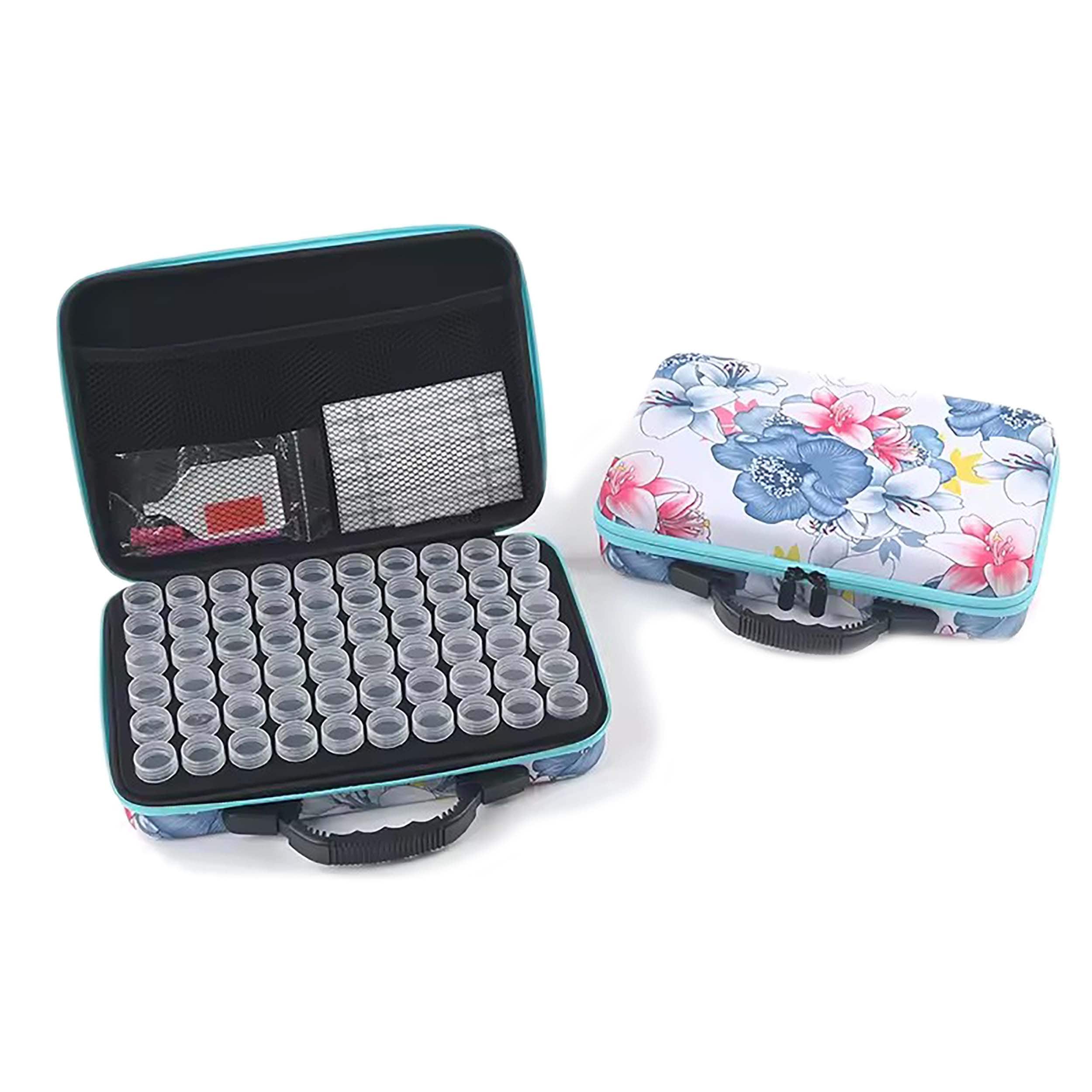 Sparkly Selections Floral Diamond Art Painting Storage Case
