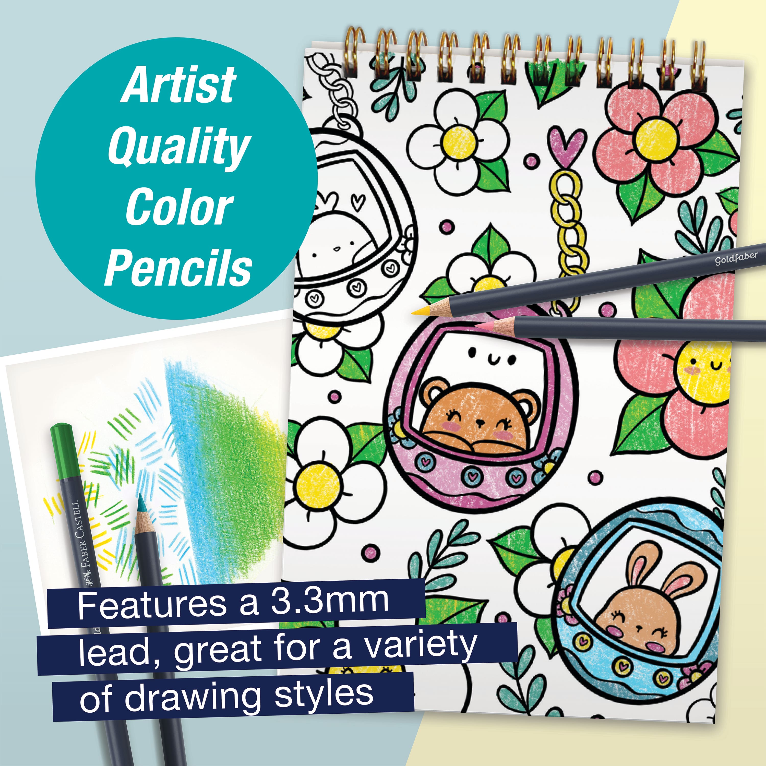 Faber-Castell® Kawaii World Learn to Draw Kit