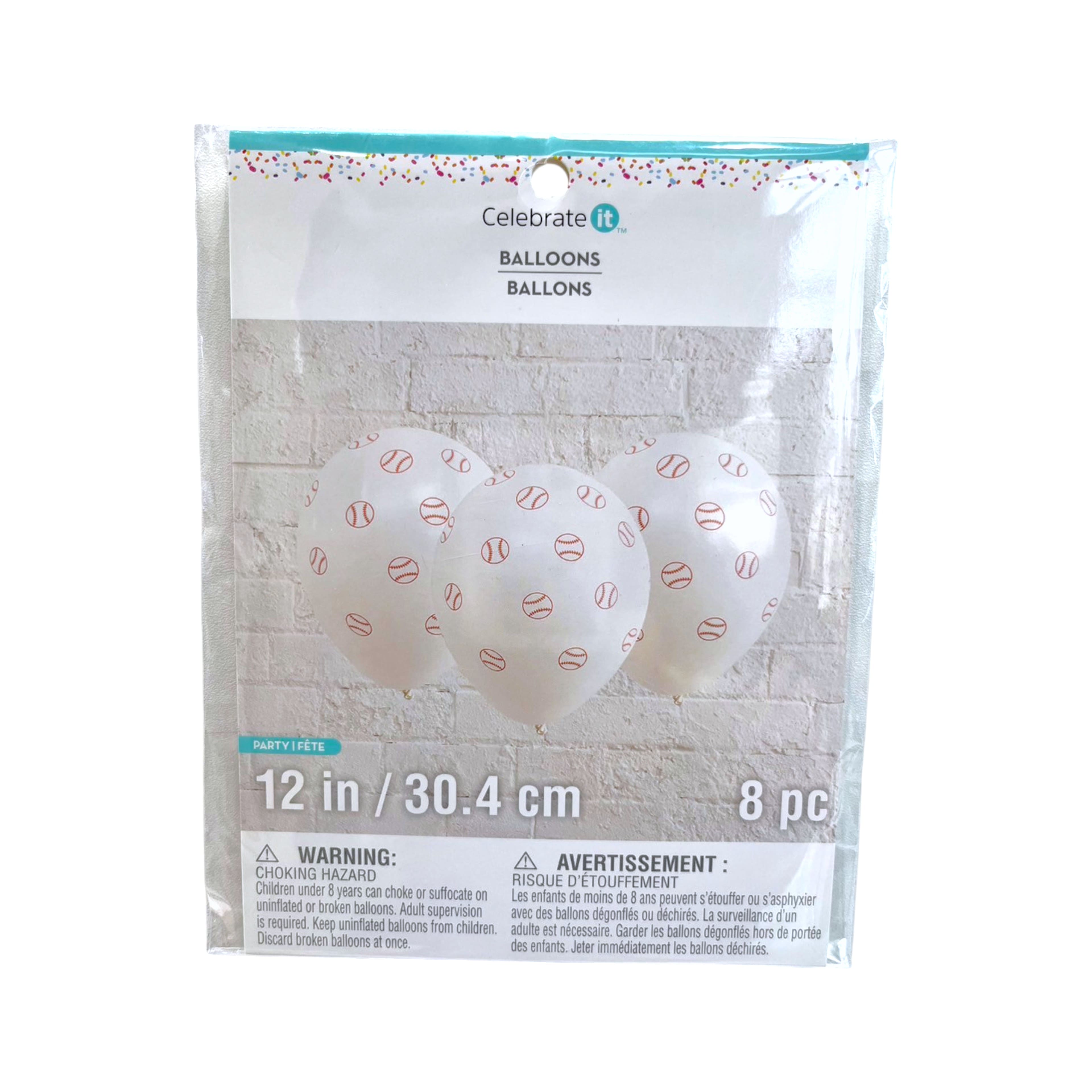 12&#x22; Sports Latex Balloons, 8ct. by Celebrate It&#x2122;