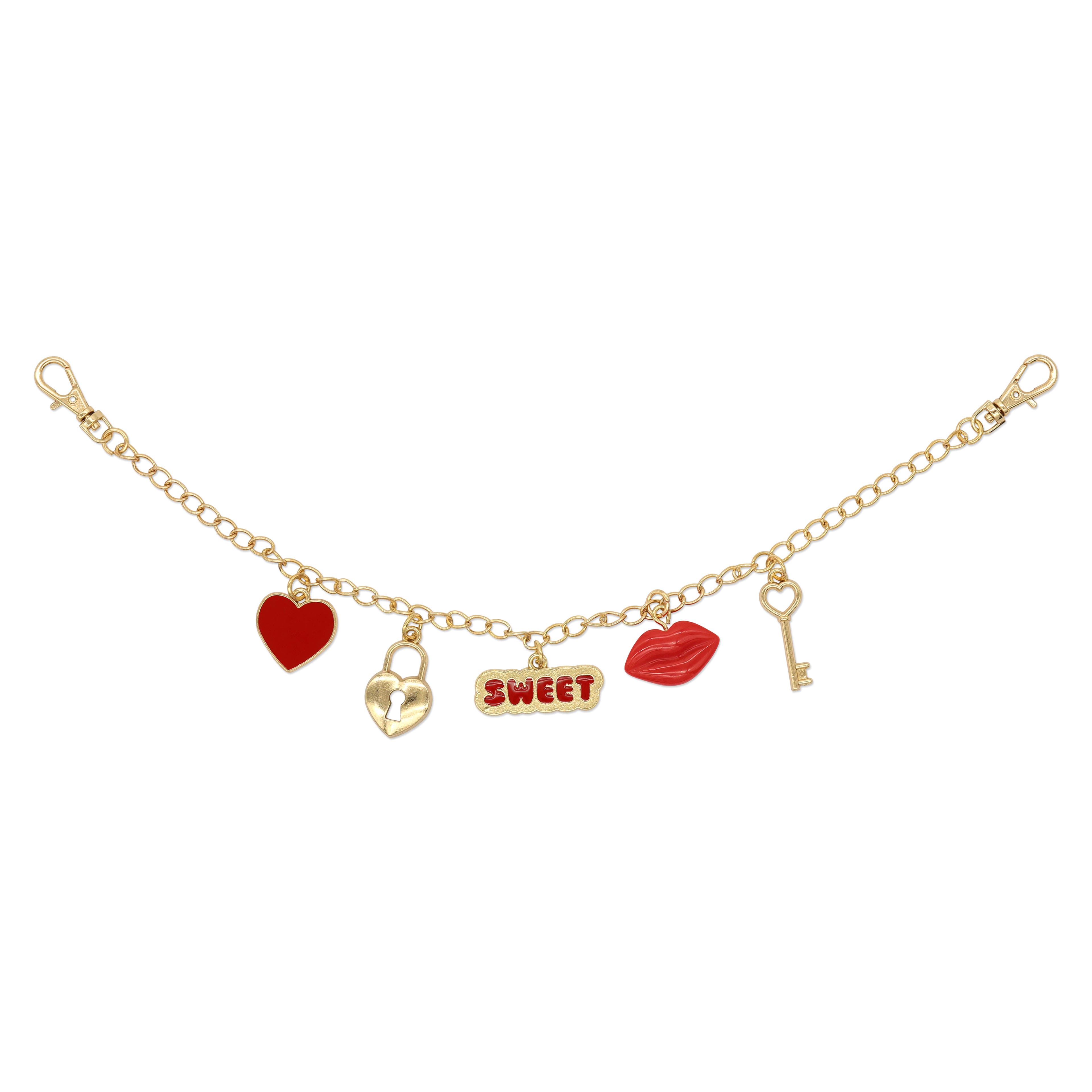 Red & Gold Purse Charm by Celebrate It™