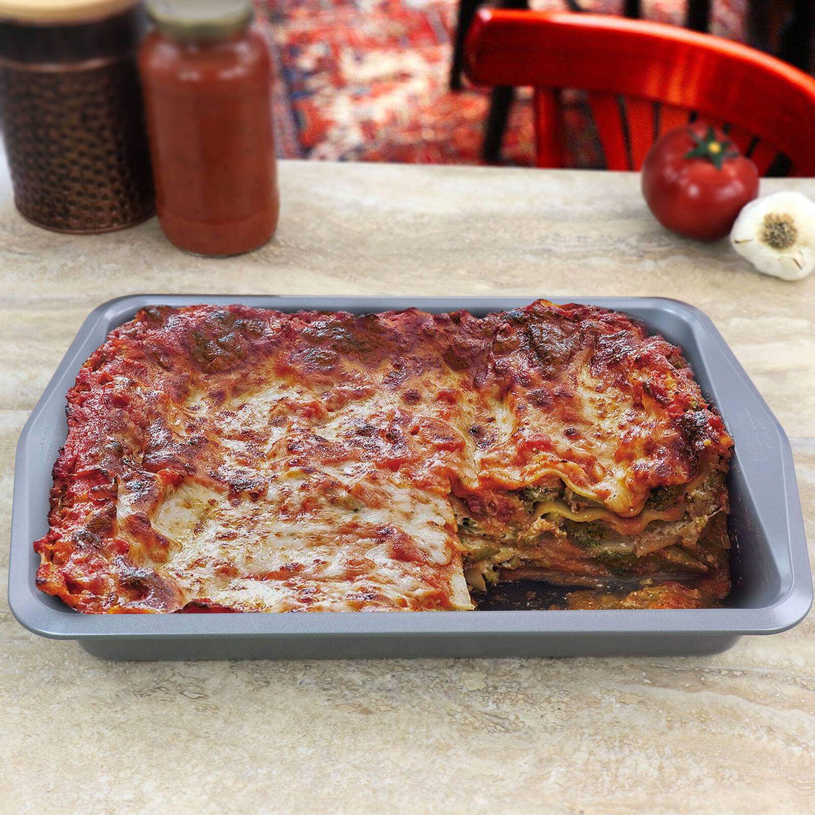 Martha Stewart 13" Carbon Steel Oblong Pan