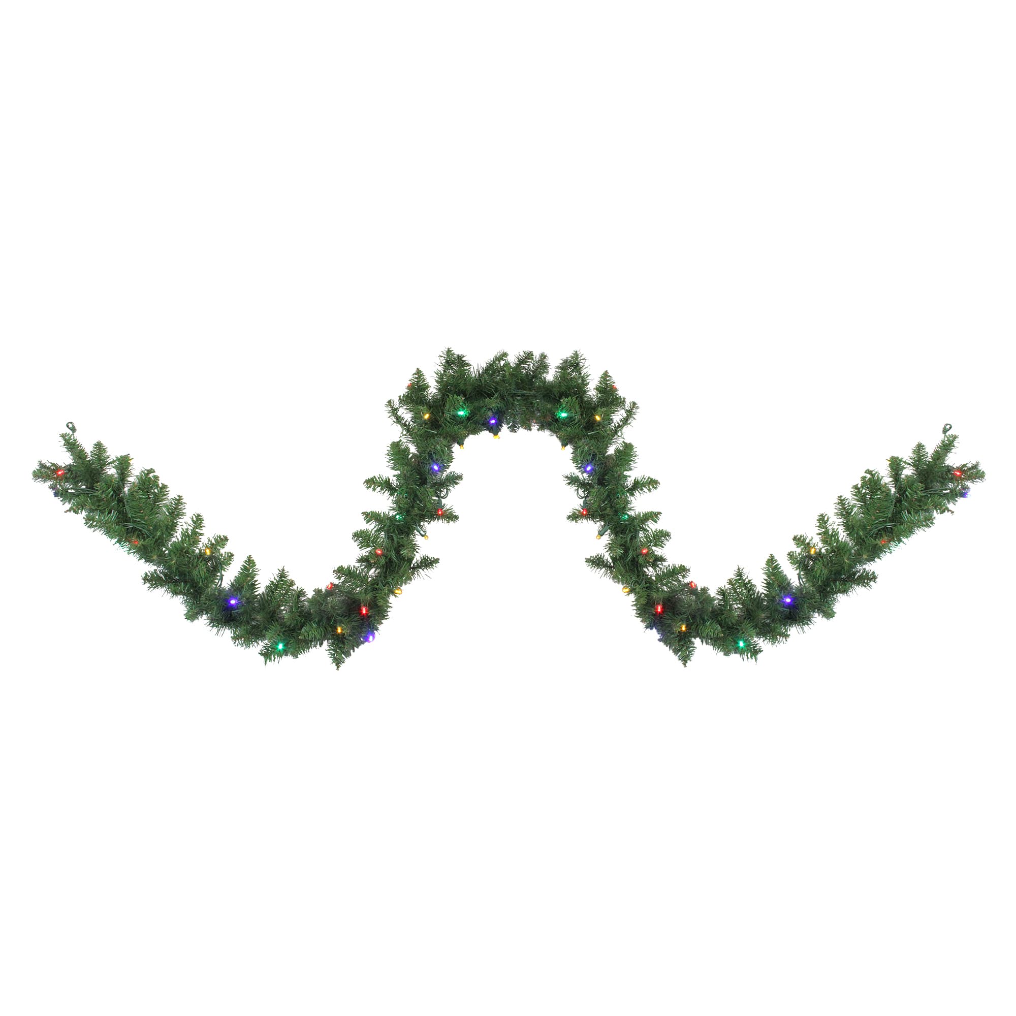 9ft. Pre-Lit Northern Pine Christmas Garland