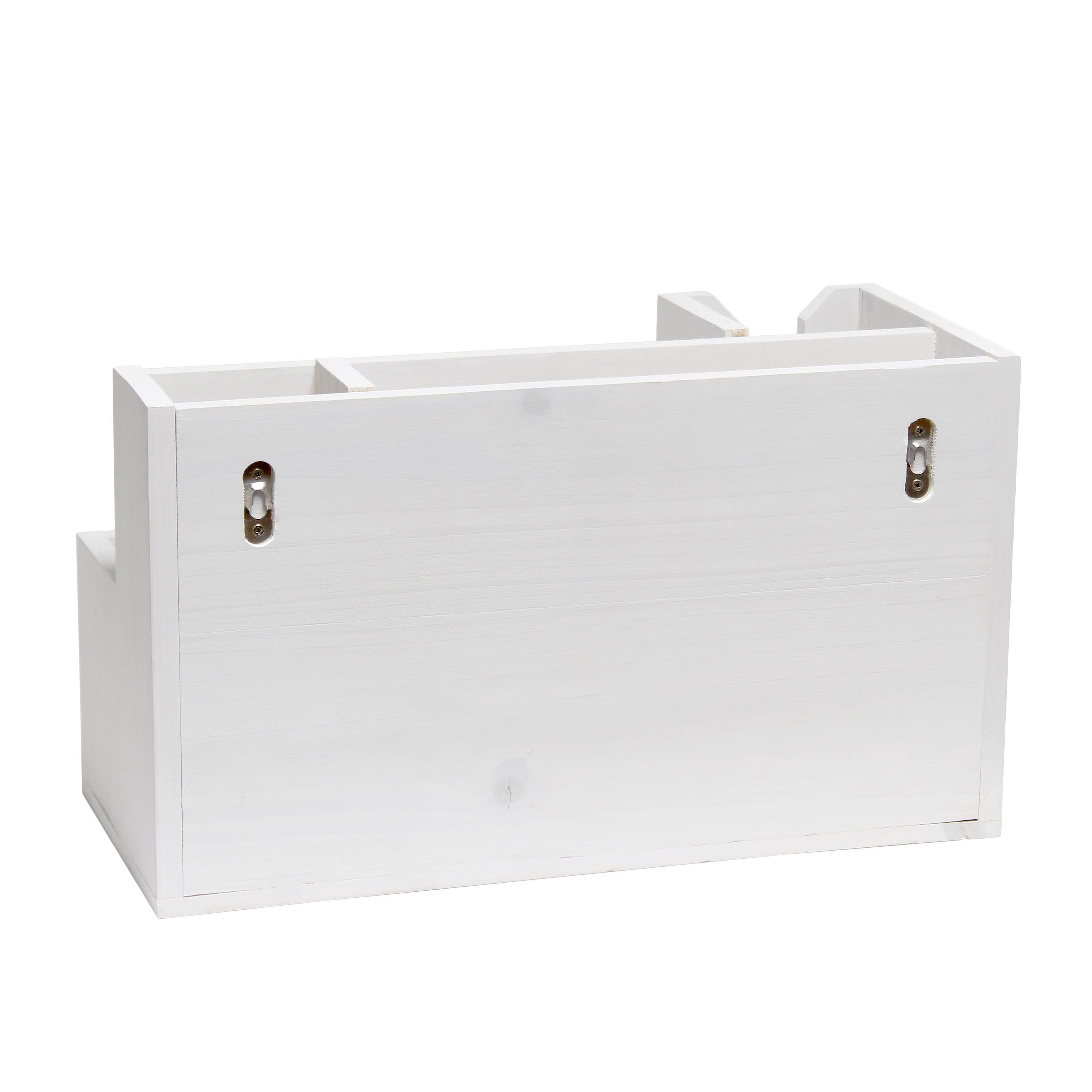 Elegant Designs Wood Caddy Organizer