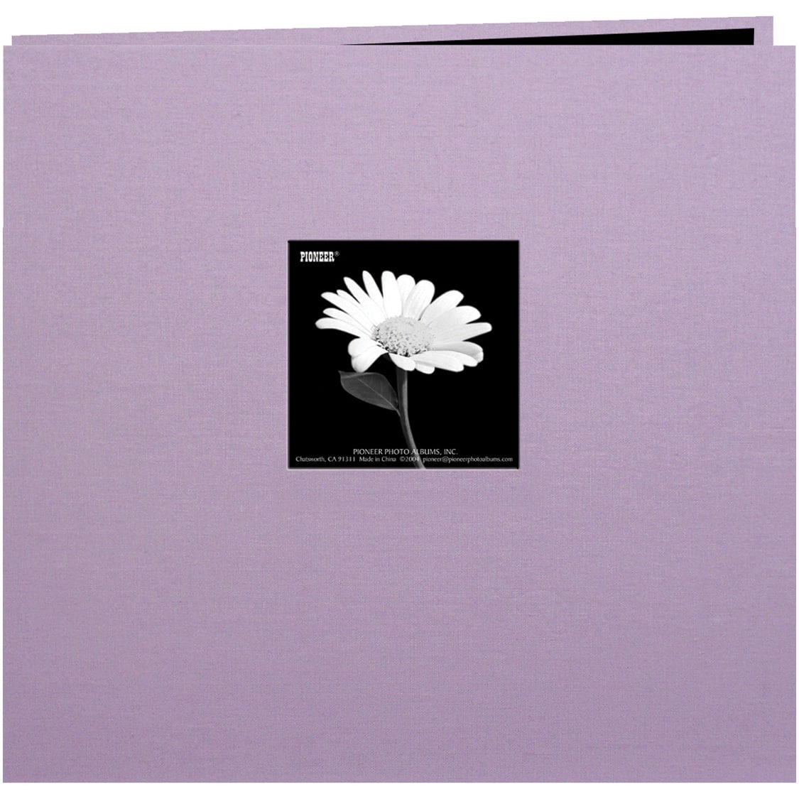 Pioneer® Book Cloth Cover Post Bound Album, 12" x 12"